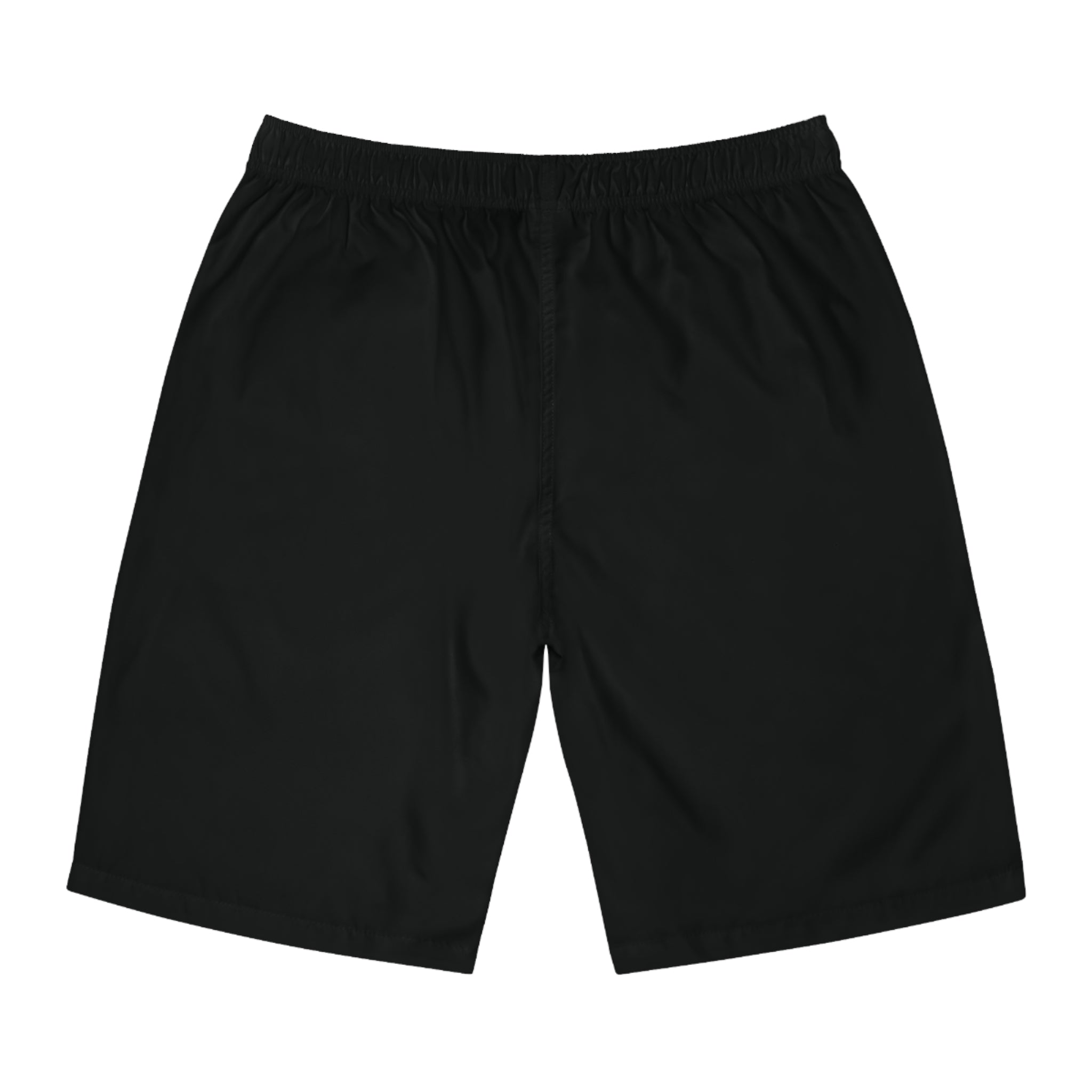 Ferris Wheel Nightboard Shorts — Men's Black Beach Swim Trunks