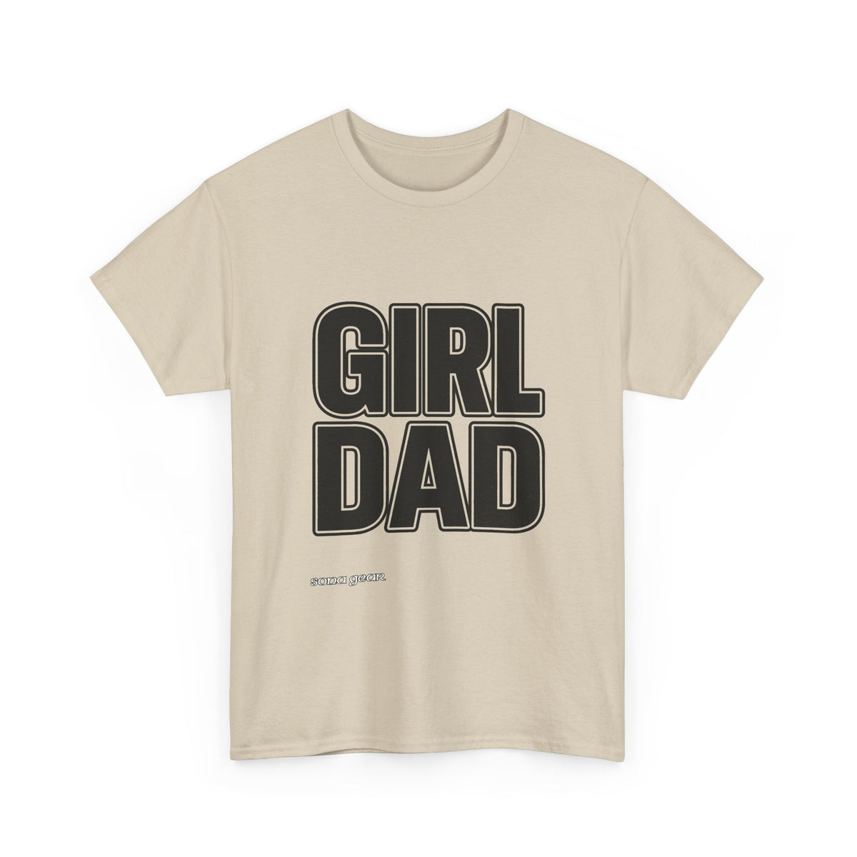 Girl Dad T-Shirt | Bold Retro Typography, Fatherhood Tee
