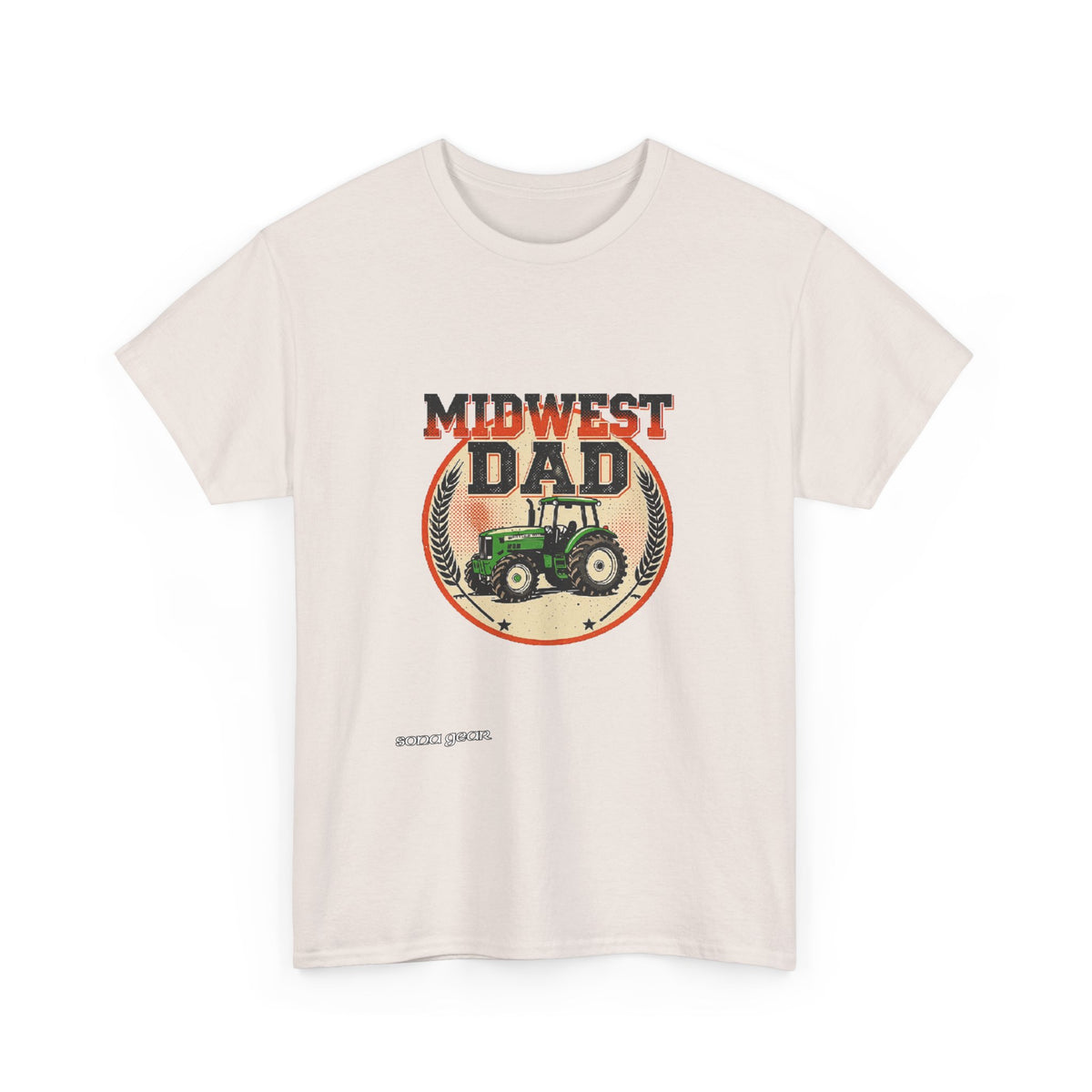 Midwest Dad tractor T-Shirt | Farming graphic tee