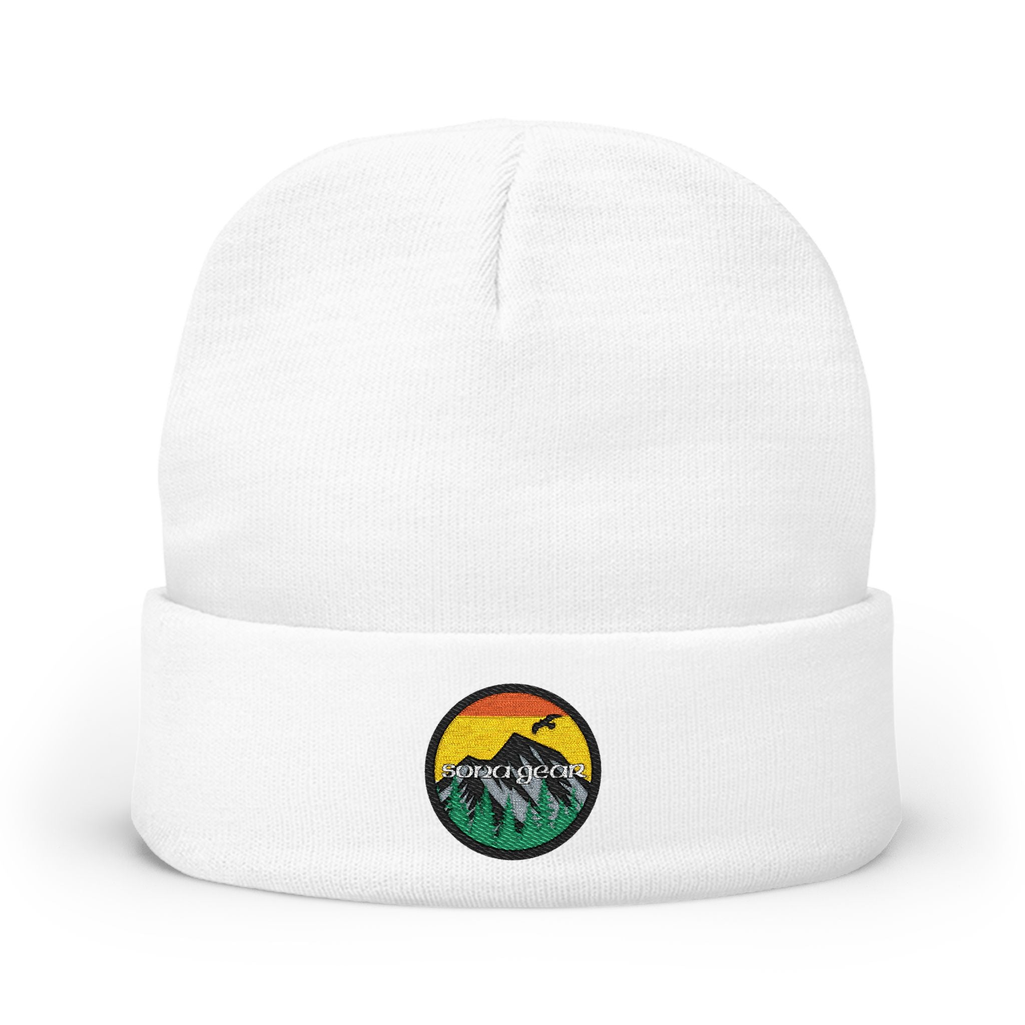 Nature - Knit Beanie (Embroidery)