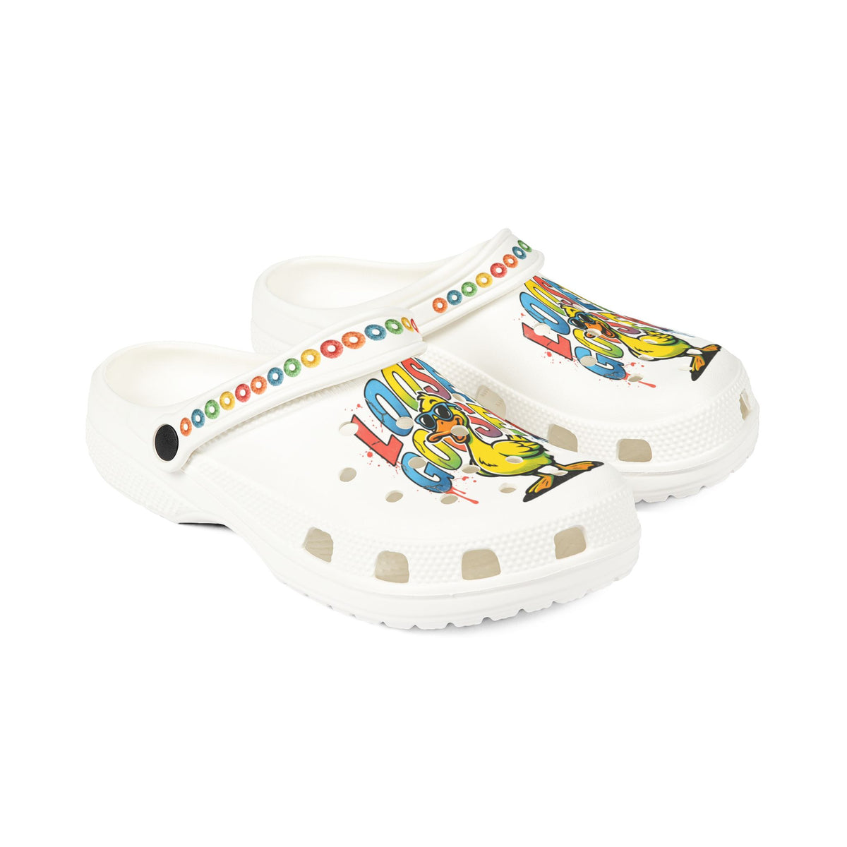 Cartoon Tweety EVA Foam Clogs — Colorful Graphic Slip-On Shoes