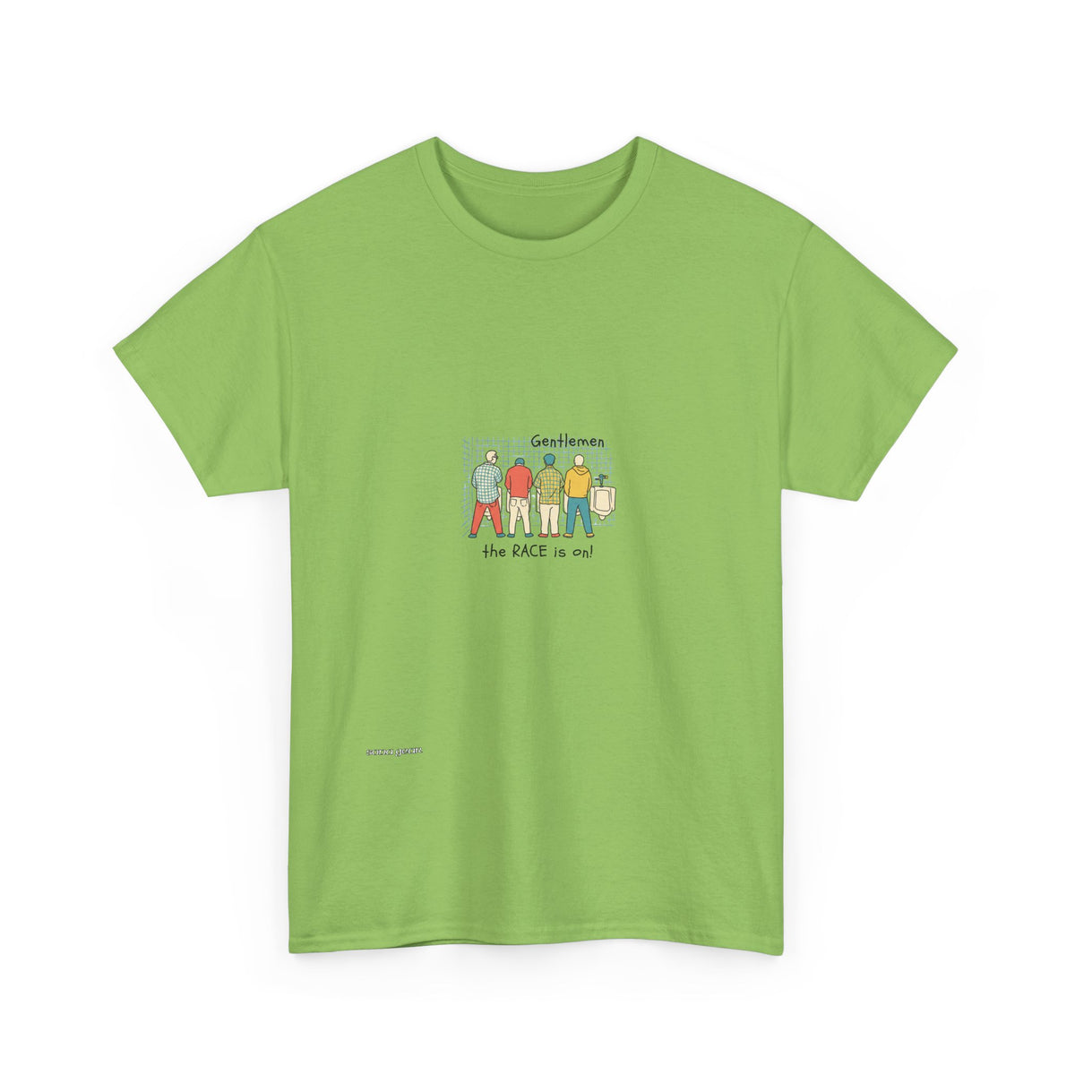 T-Shirt — 'The Race Is On' Diverse People Illustration Tee