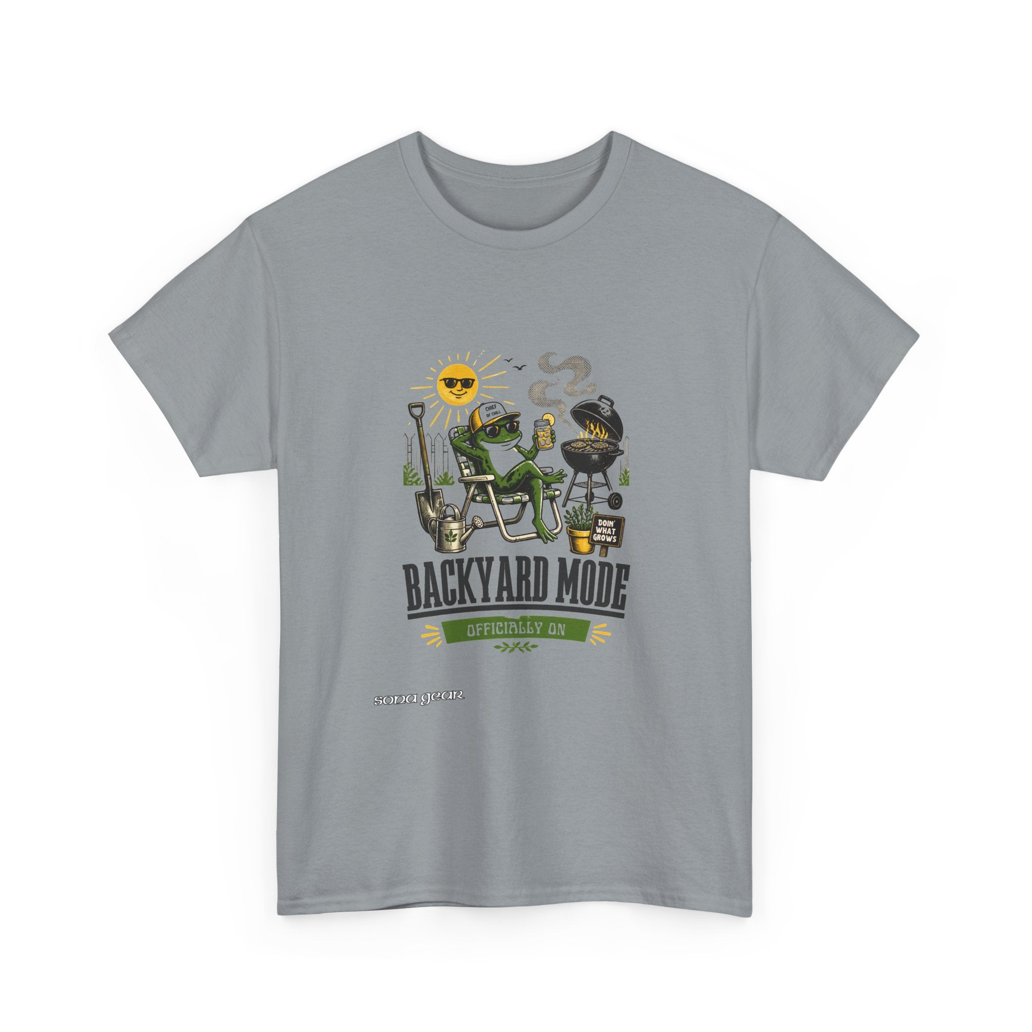 Backyard Mode. A great gift for people who lover the outdoors. A great gift for those who love the backyard and relaxing.