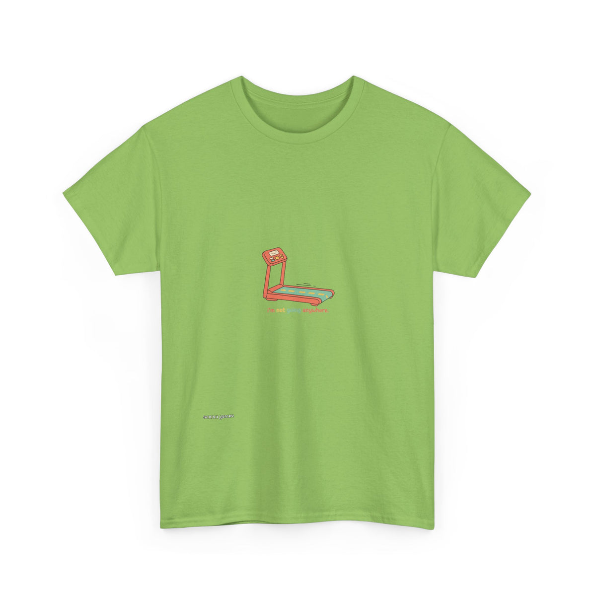 T-Shirt — Vintage Arcade Treadmill Graphic Tee (small chest print)