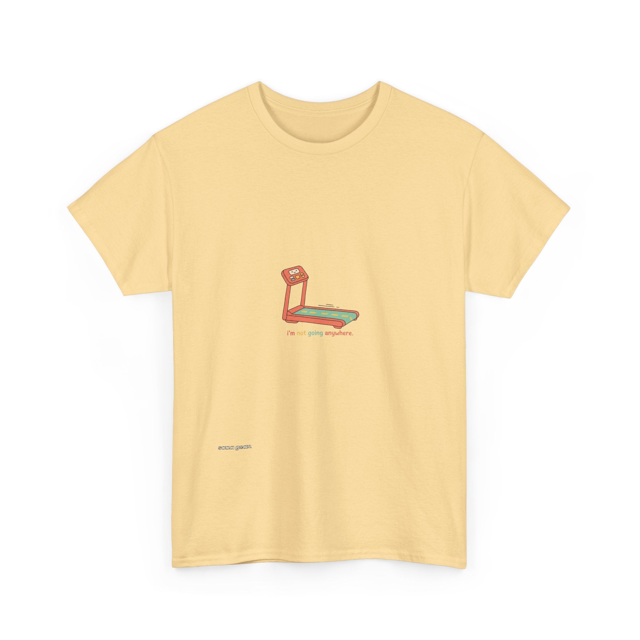 T-Shirt — Vintage Arcade Treadmill Graphic Tee (small chest print)
