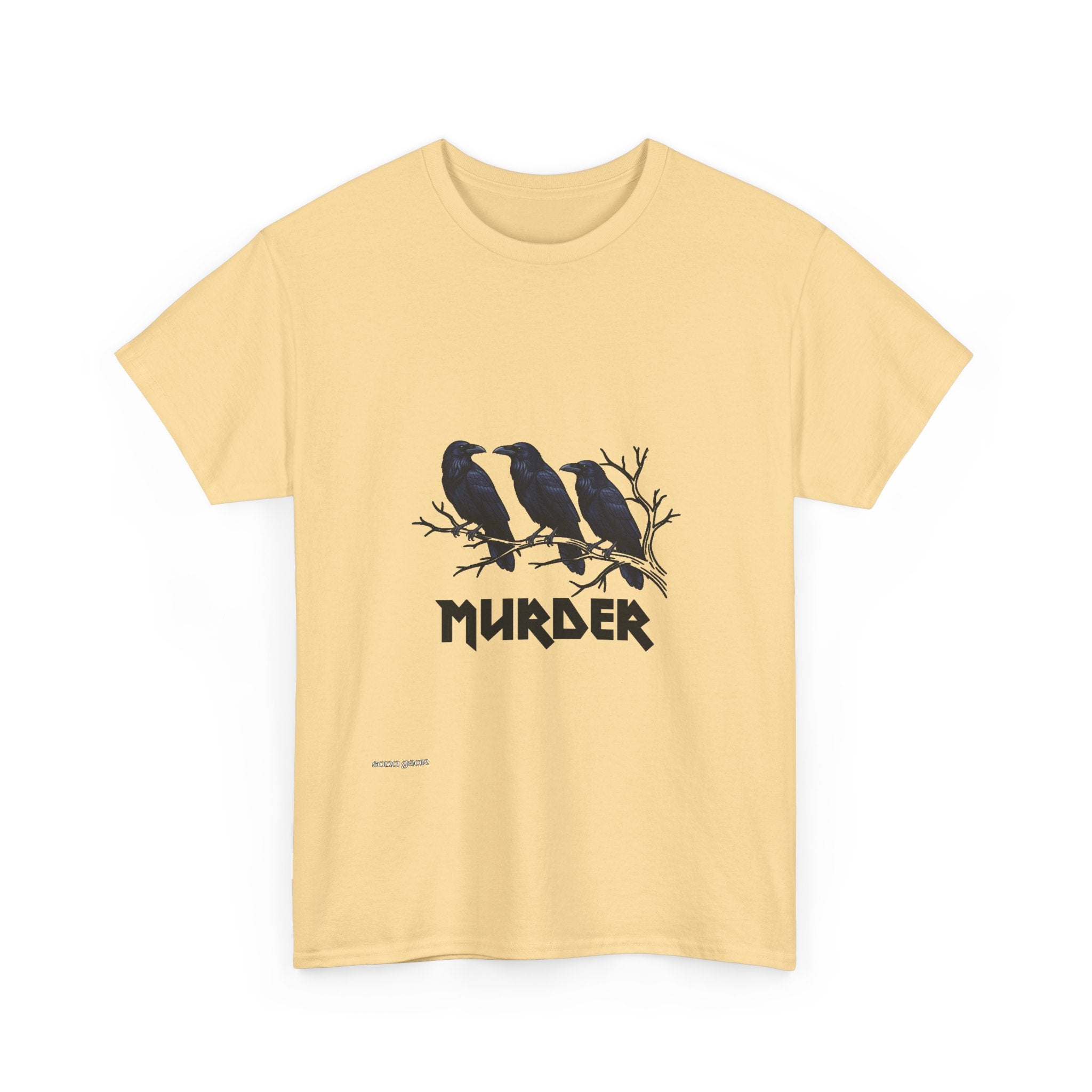 Murder of Crows T-Shirt — Gothic Raven Graphic Tee