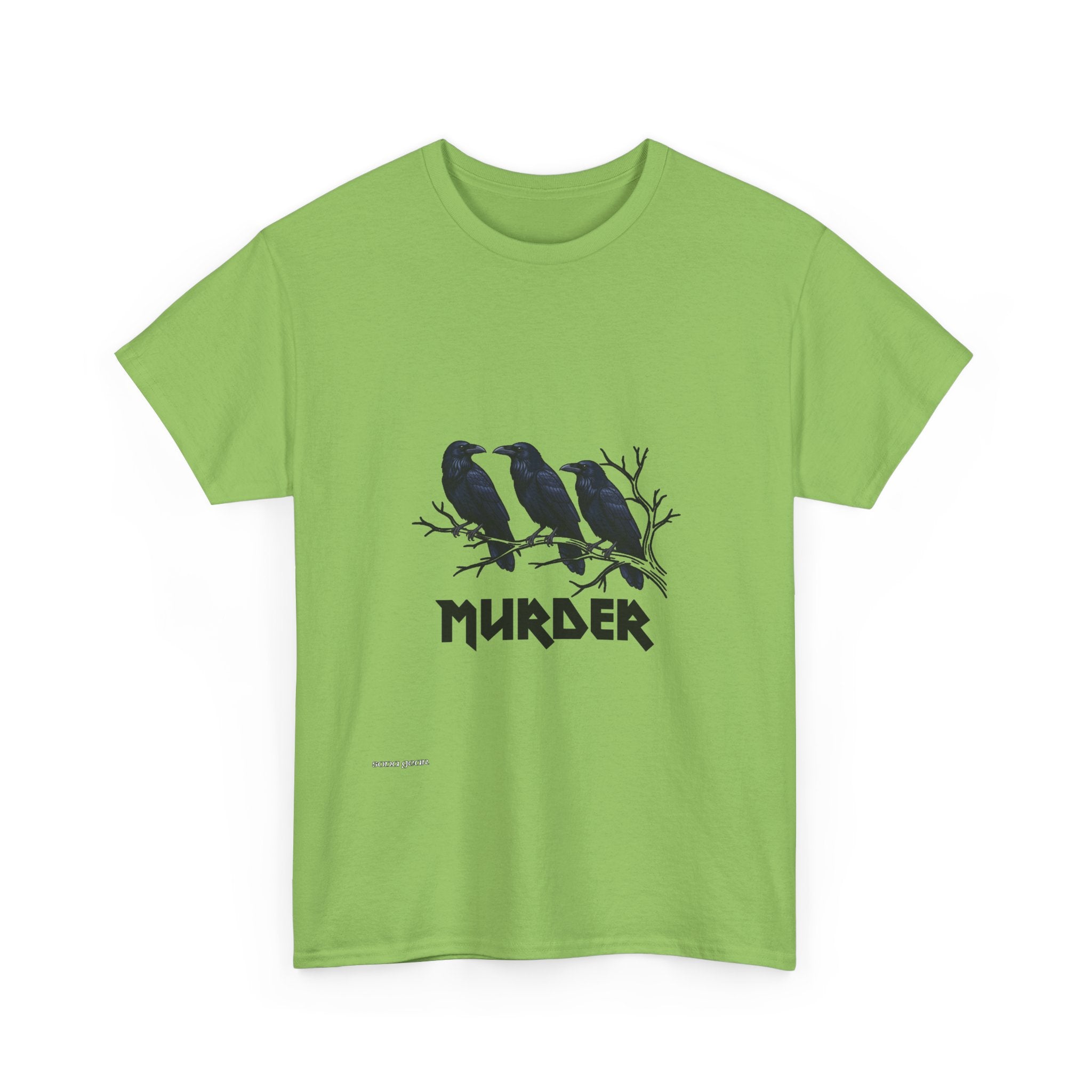 Murder of Crows T-Shirt — Gothic Raven Graphic Tee