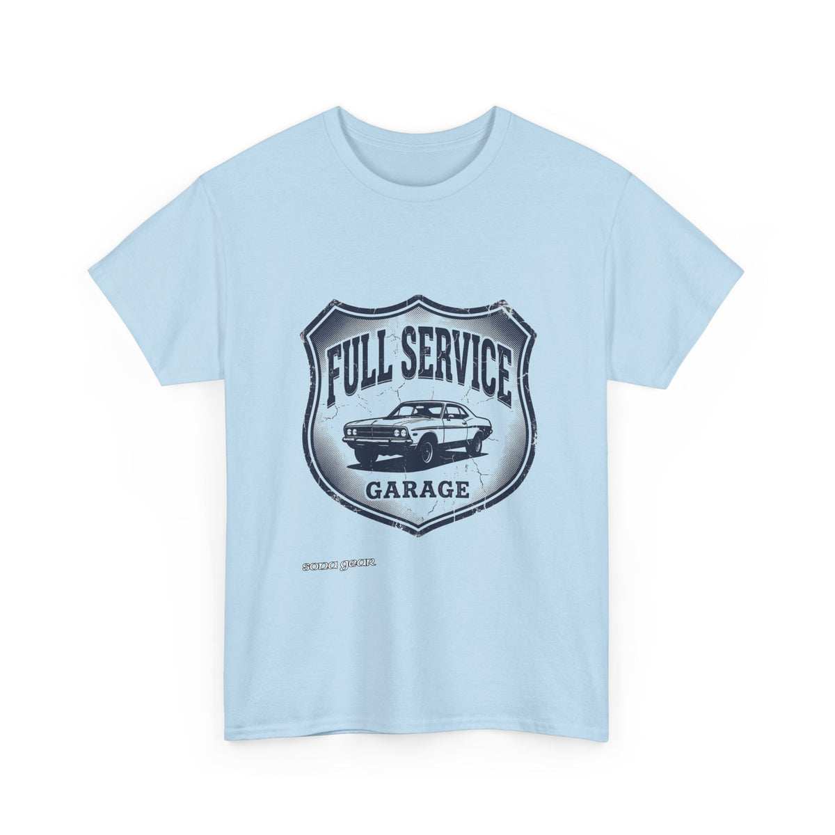 Full Service Garage T-Shirt — Vintage Car Mechanic Tee