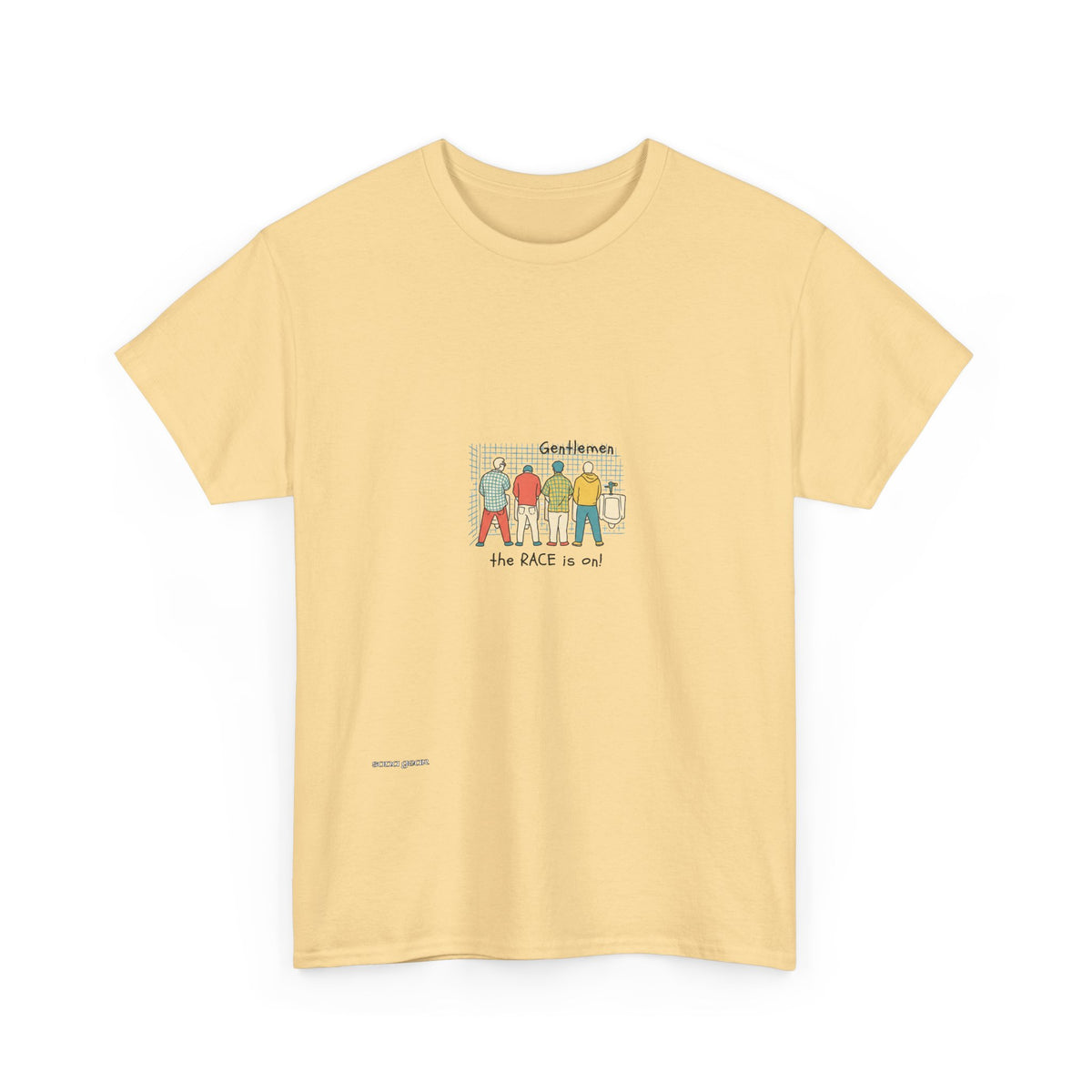 T-Shirt — 'The Race Is On' Diverse People Illustration Tee