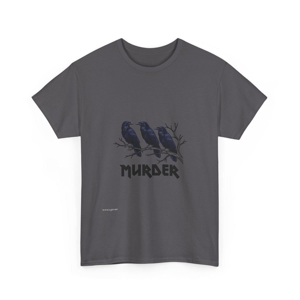 Murder of Crows T-Shirt — Gothic Raven Graphic Tee