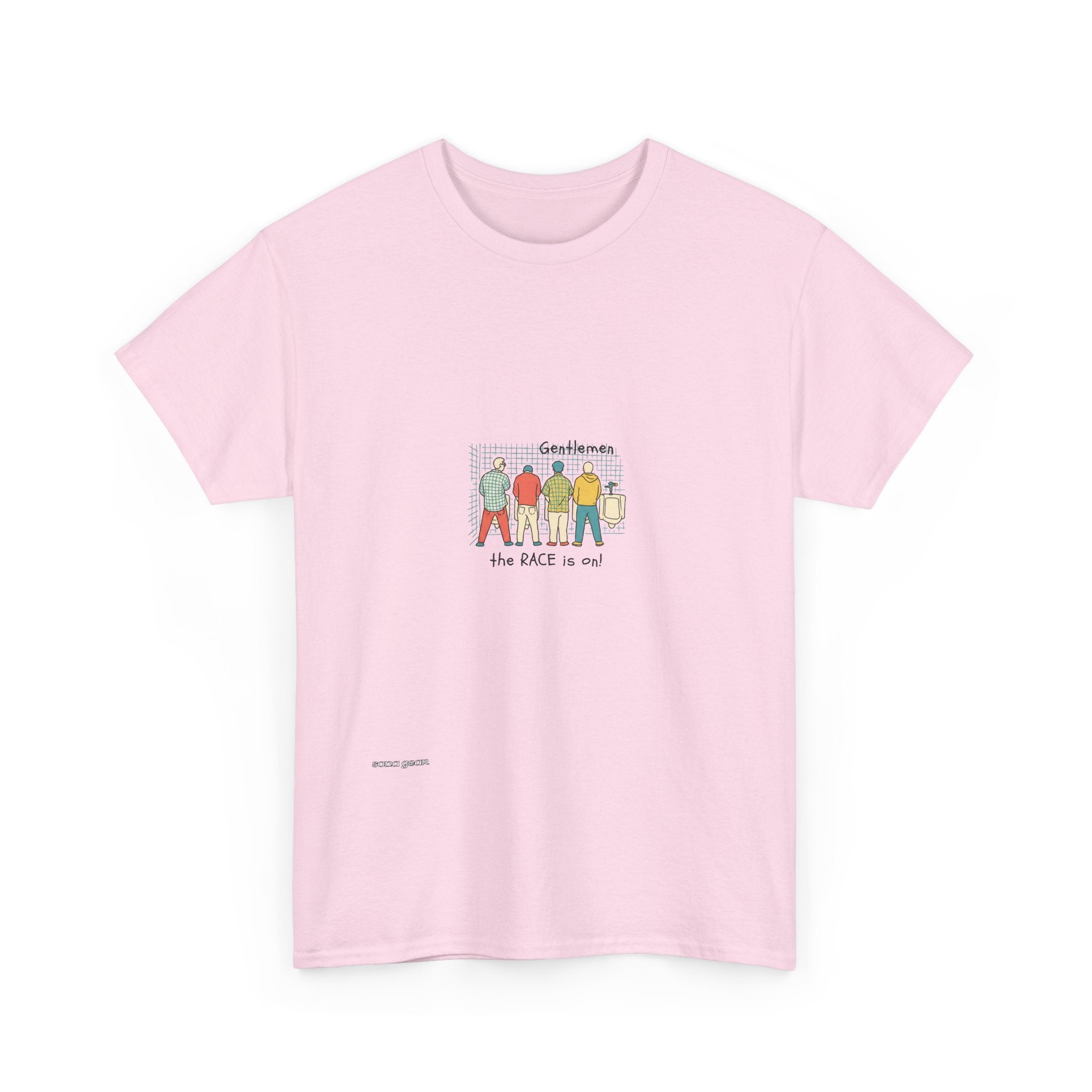 T-Shirt — 'The Race Is On' Diverse People Illustration Tee