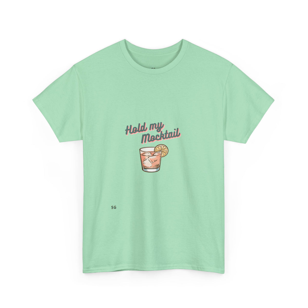 Hold My Mocktail T-Shirt — Cute Cocktail Graphic Tee for Mocktail Lovers