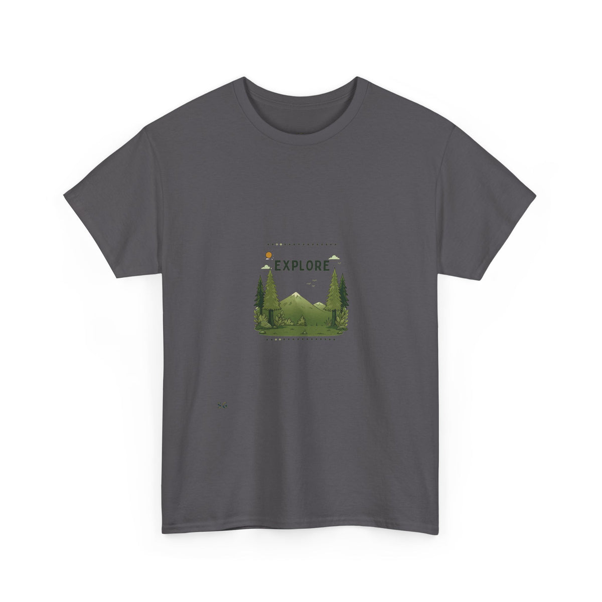 Explore Nature T-Shirt — Scenic Mountains & Trees Outdoor Adventure Tee