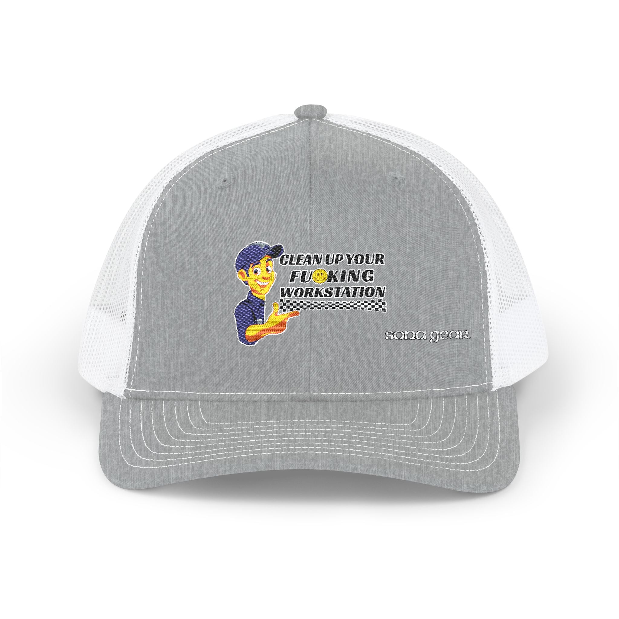 Clean up your Workstation - Snapback Trucker Cap