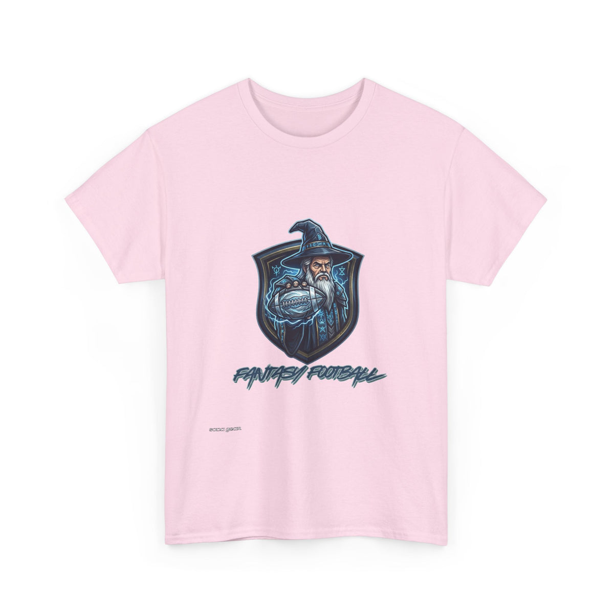 Wizard Crest Fantasy Football T-Shirt — Mystic Mage Graphic Tee