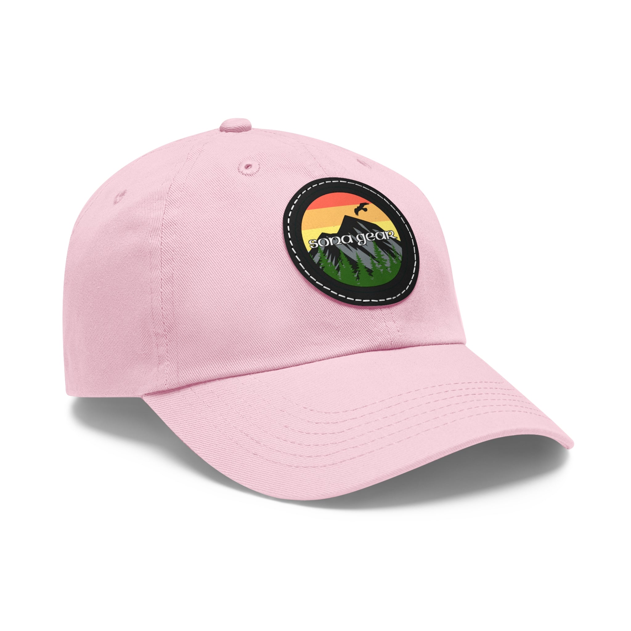 Nature - Hat with Leather Patch (Round)