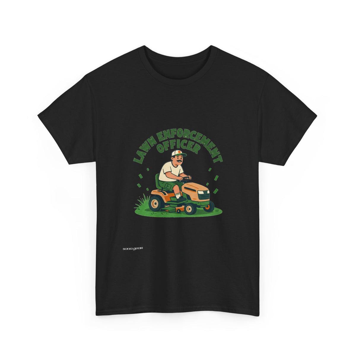 Lawn Enforcement Mower T-Shirt | Lawn Care Humor, Gardener Tee