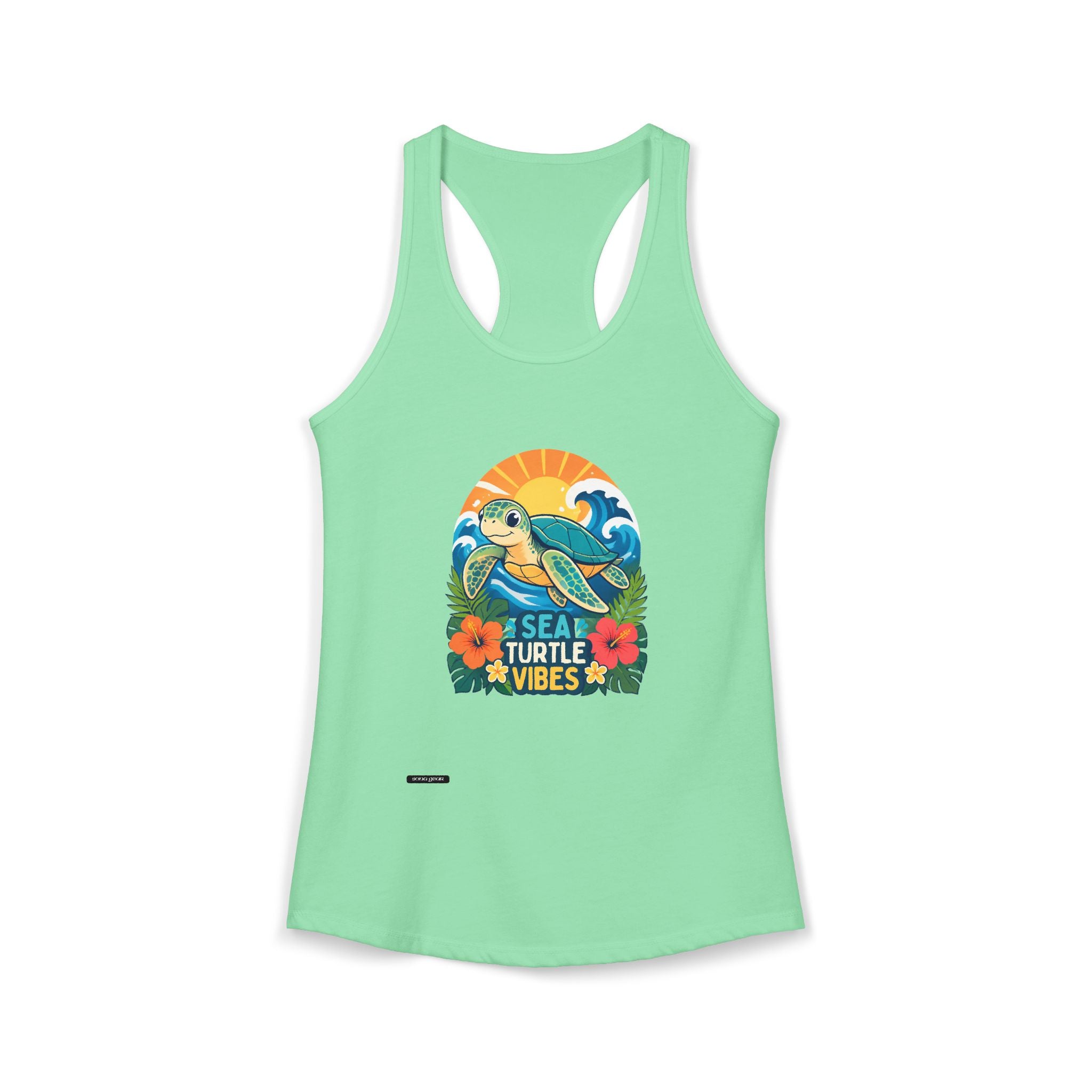 Sea Turtle Adventure - Women's Ideal Racerback Tank