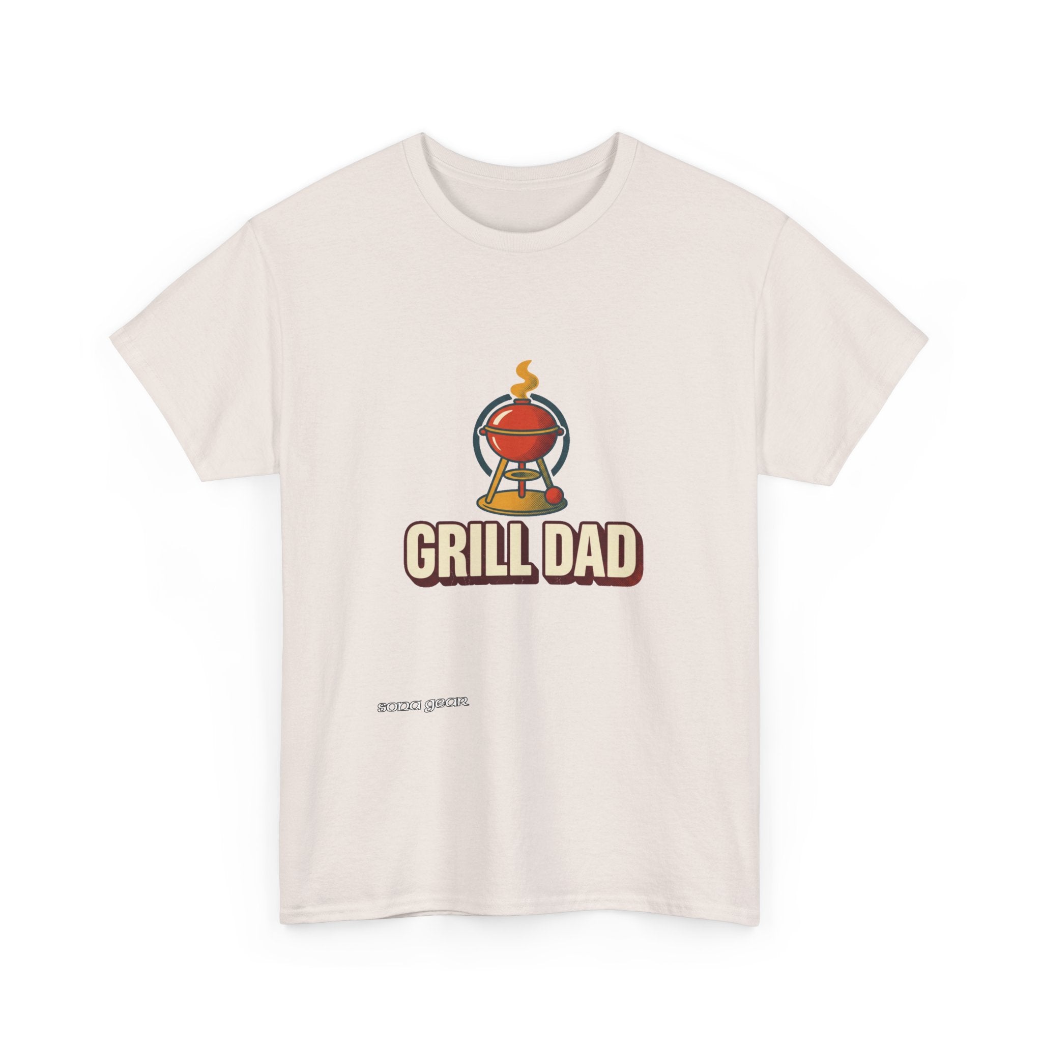 Grill Dad T-Shirt | BBQ Grill Cartoon, Father's Day Tee
