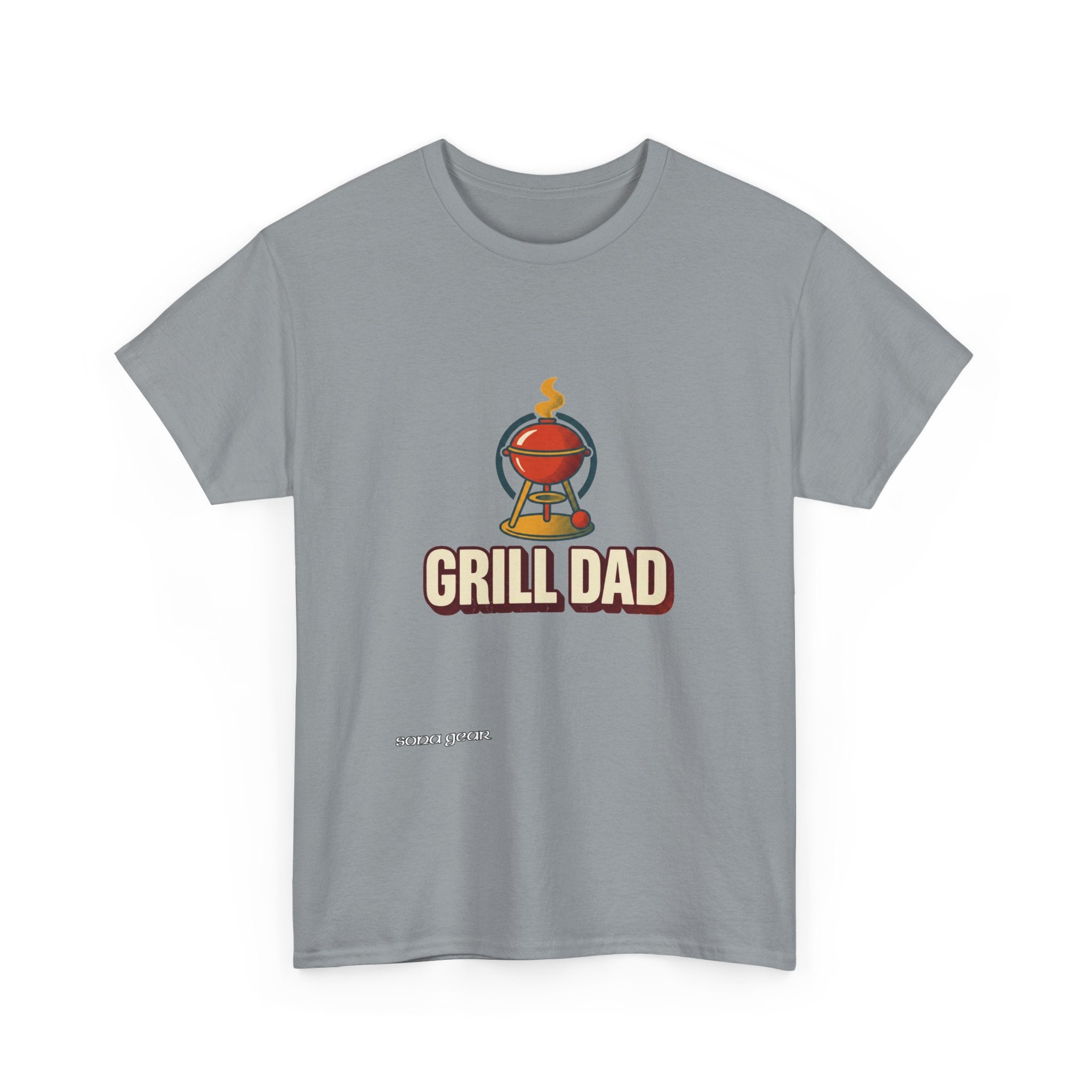 Grill Dad T-Shirt | BBQ Grill Cartoon, Father's Day Tee