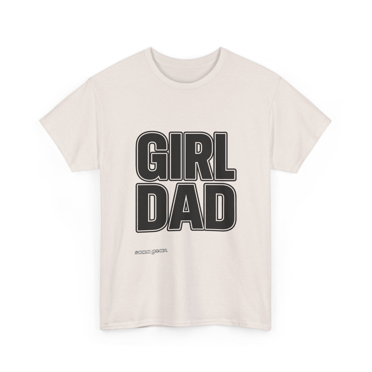 Girl Dad T-Shirt | Bold Retro Typography, Fatherhood Tee