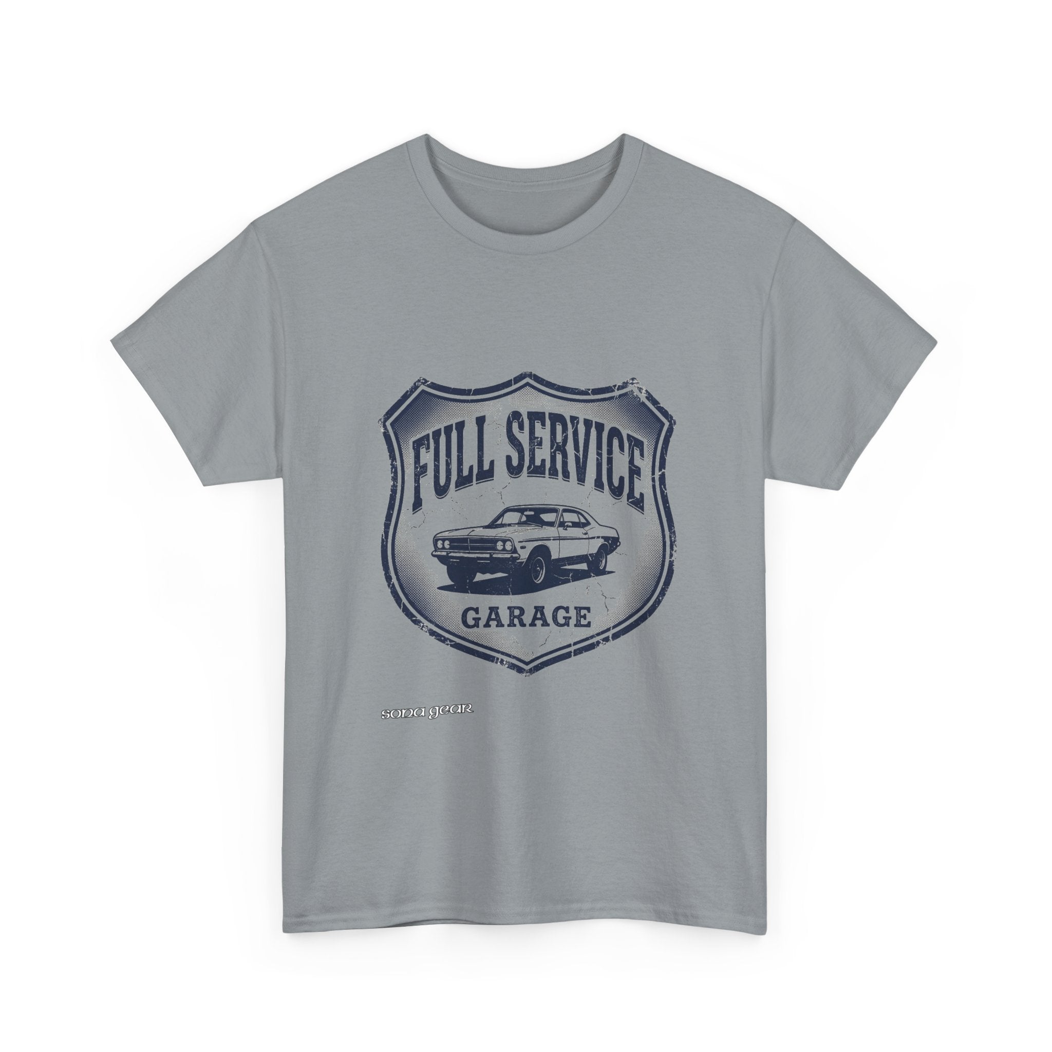 Full Service Garage T-Shirt — Vintage Car Mechanic Tee