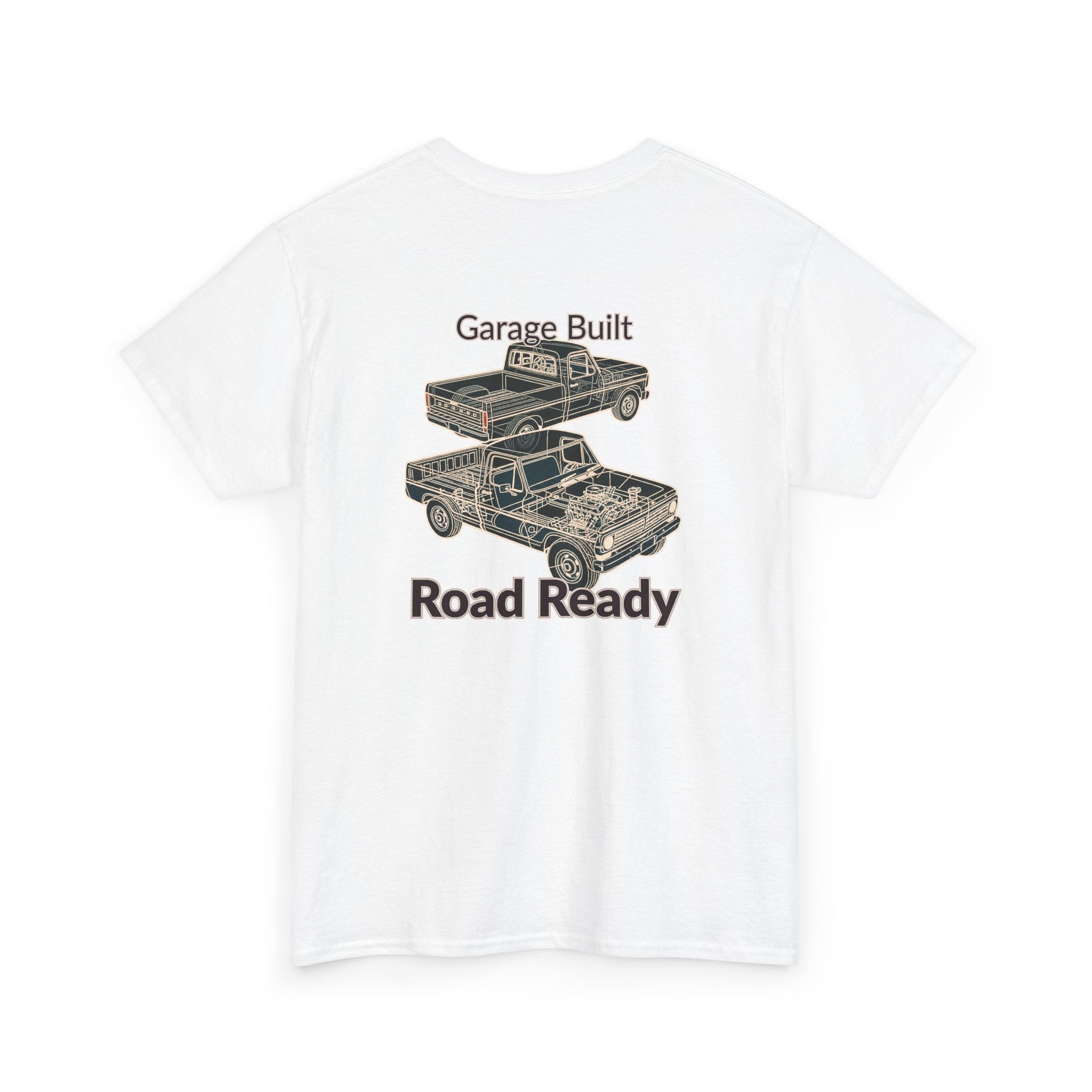 Truck Mechanical Outline 2 - T-Shirt