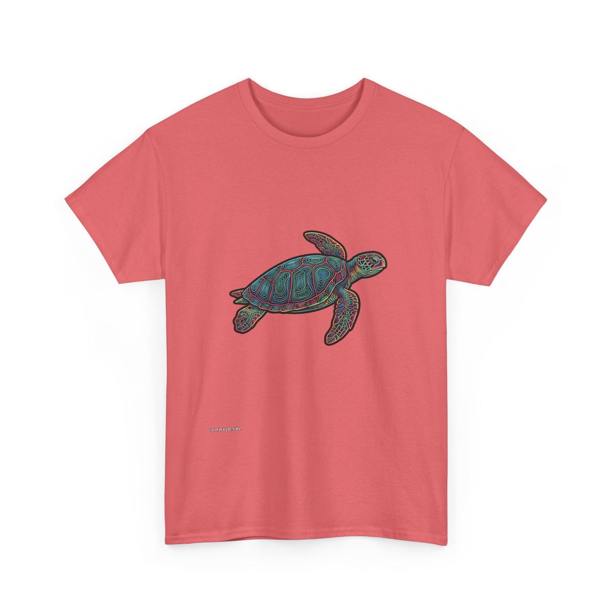 Sea Turtle Illustration Tee | Ocean Conservation, Nautical Graphic Shirt
