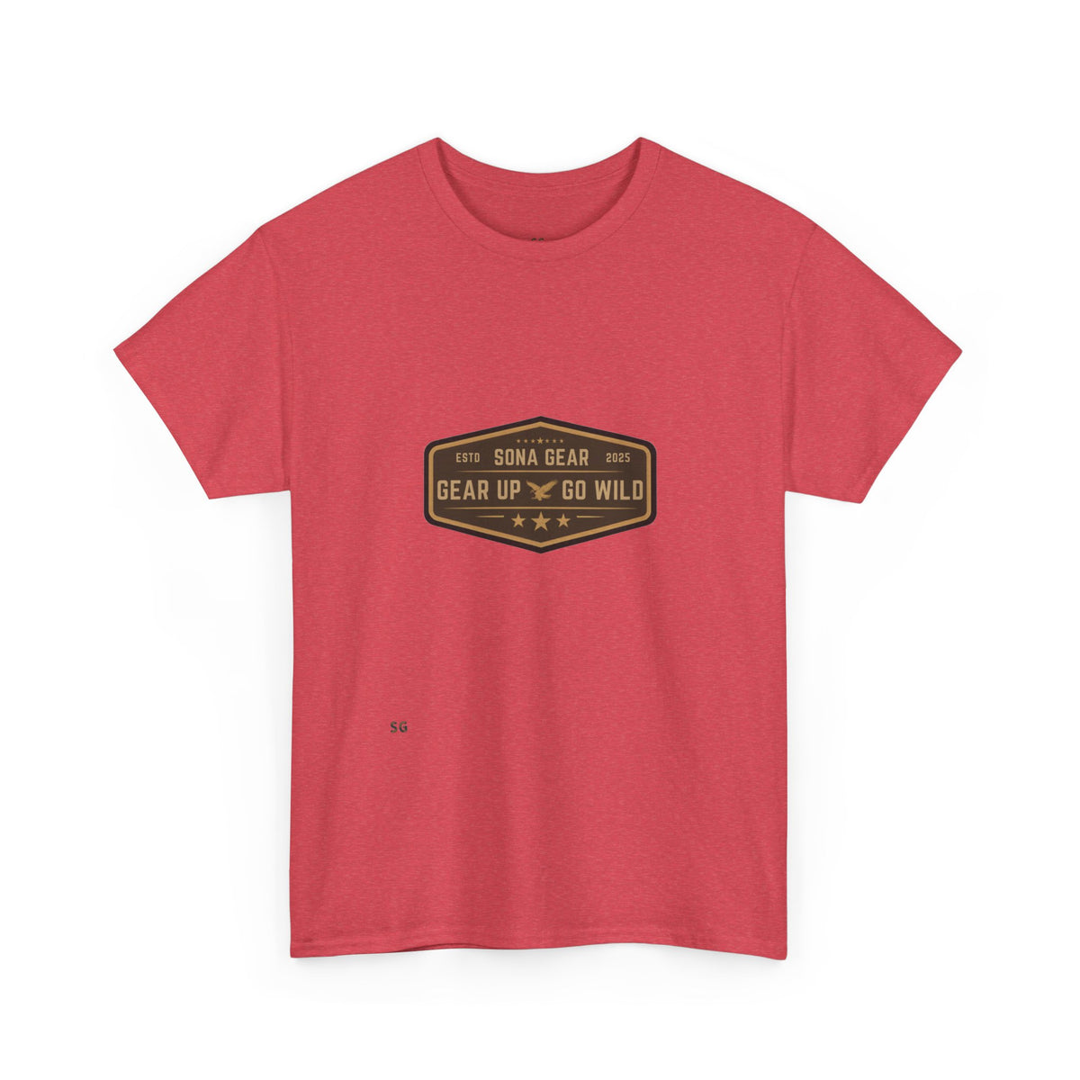 Gear Up Tee — 'Gear Up Go Wild' Outdoor Adventure Badge T-Shirt