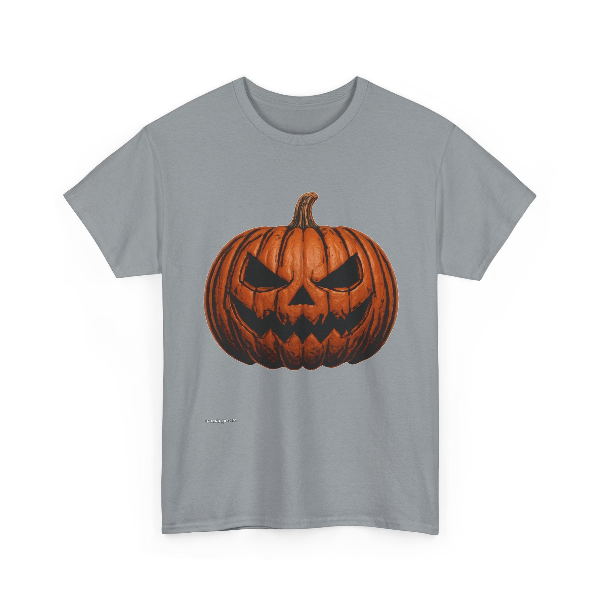 Halloween Jack-O'-Lantern T-Shirt — Spooky Pumpkin Graphic Tee