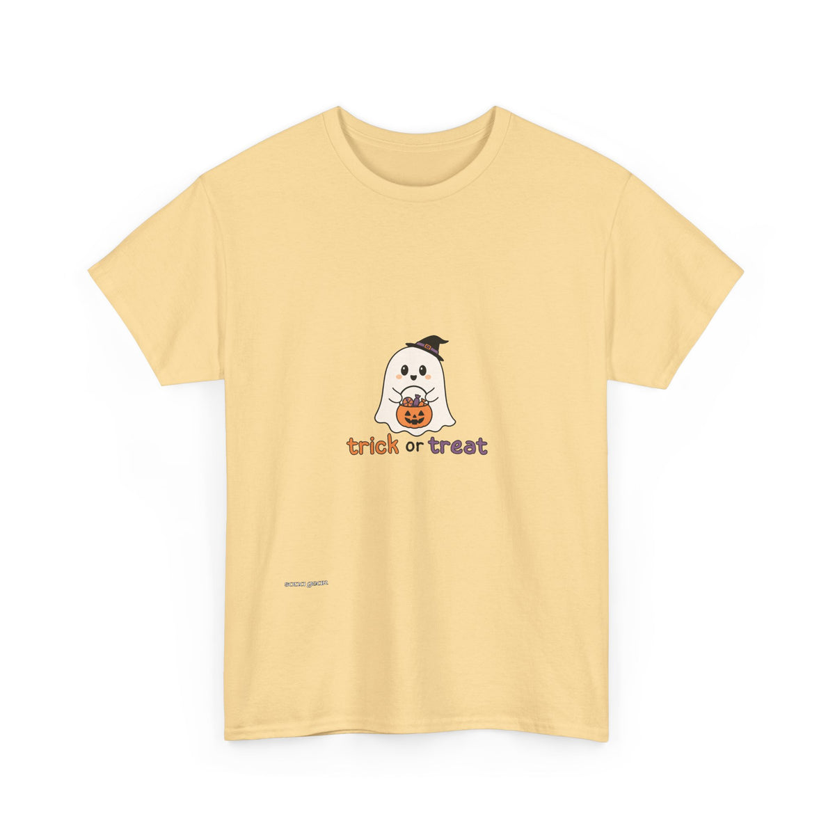 Halloween Ghost Tee — Cute 'Trick or Treat' Pumpkin Costume T-Shirt