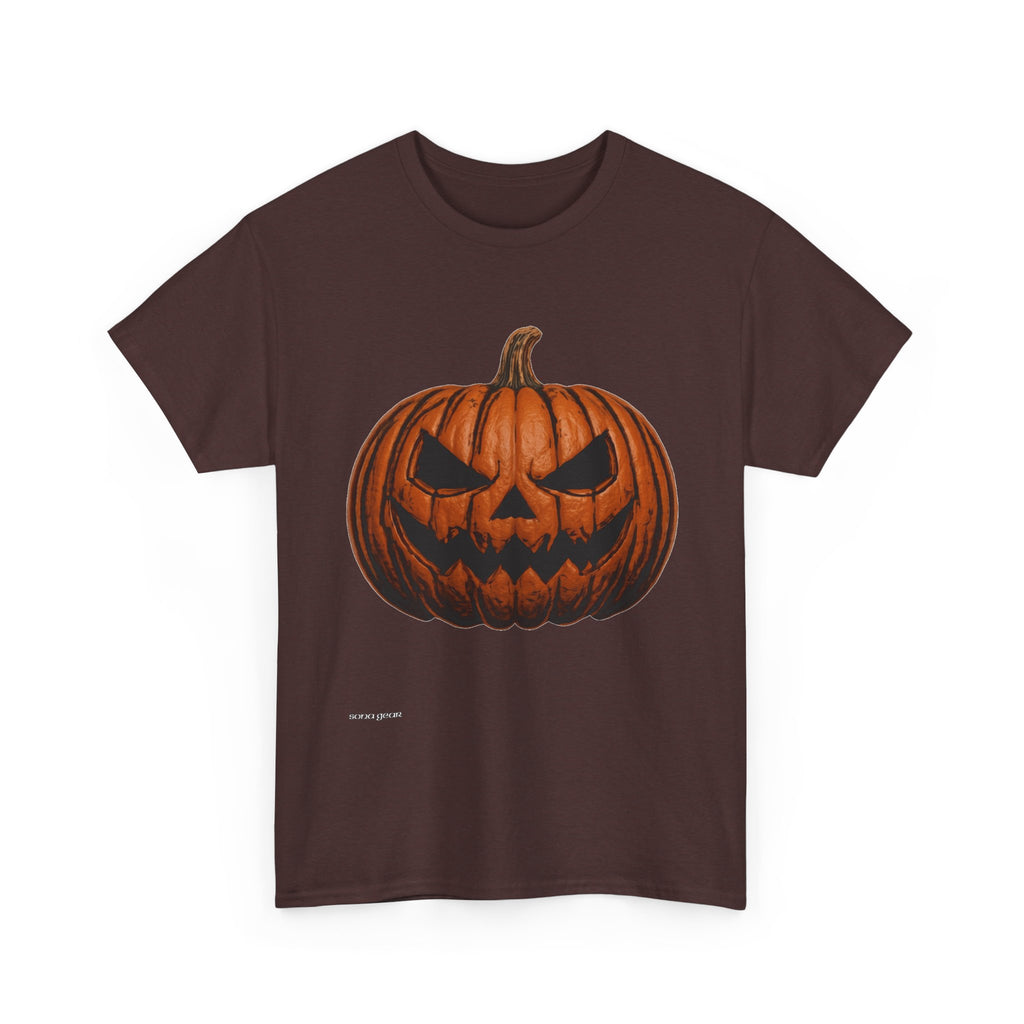 Halloween Jack-O'-Lantern T-Shirt — Spooky Pumpkin Graphic Tee