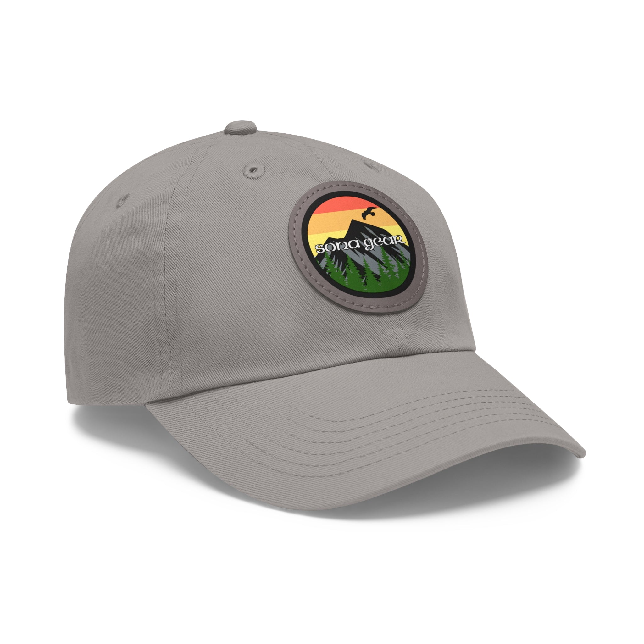 Nature - Hat with Leather Patch (Round)