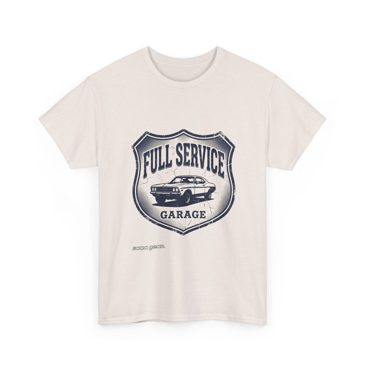 Full Service Garage T-Shirt — Vintage Car Mechanic Tee