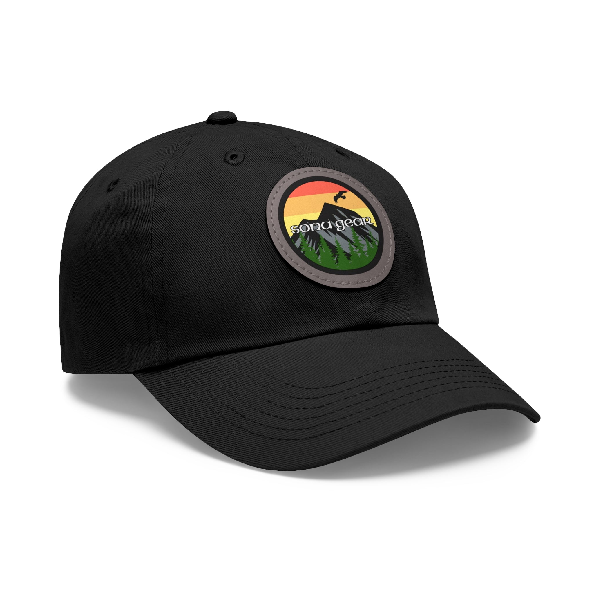 Nature - Hat with Leather Patch (Round)