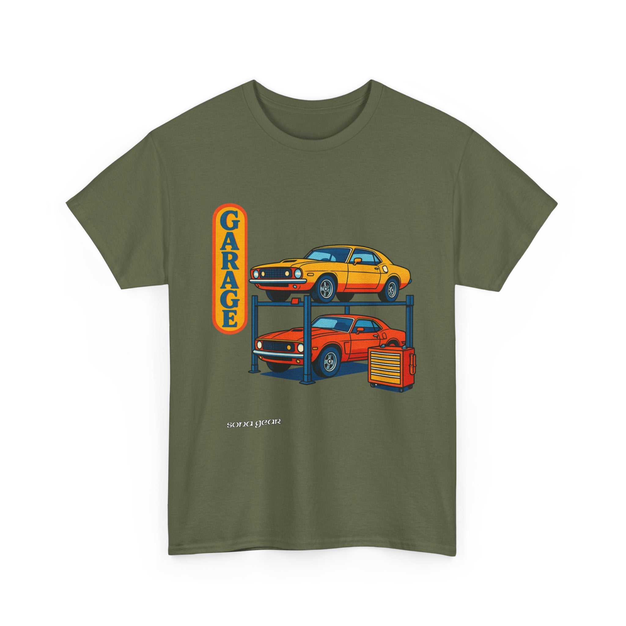 Muscle Car Garage - T-Shirt