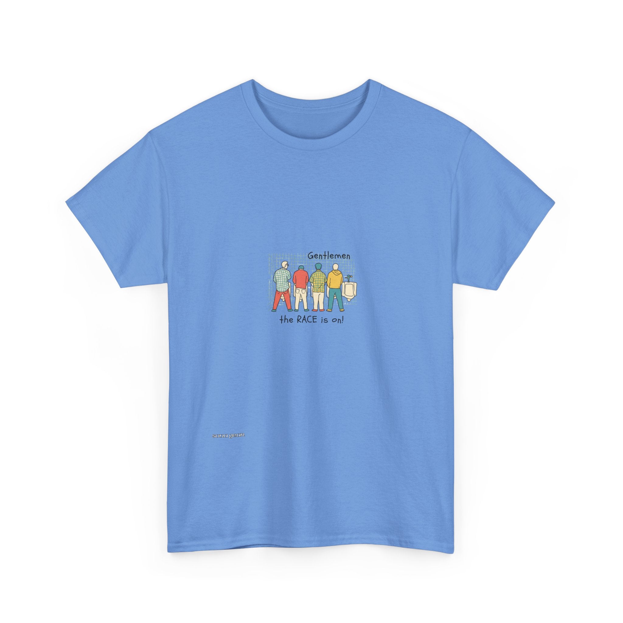 T-Shirt — 'The Race Is On' Diverse People Illustration Tee