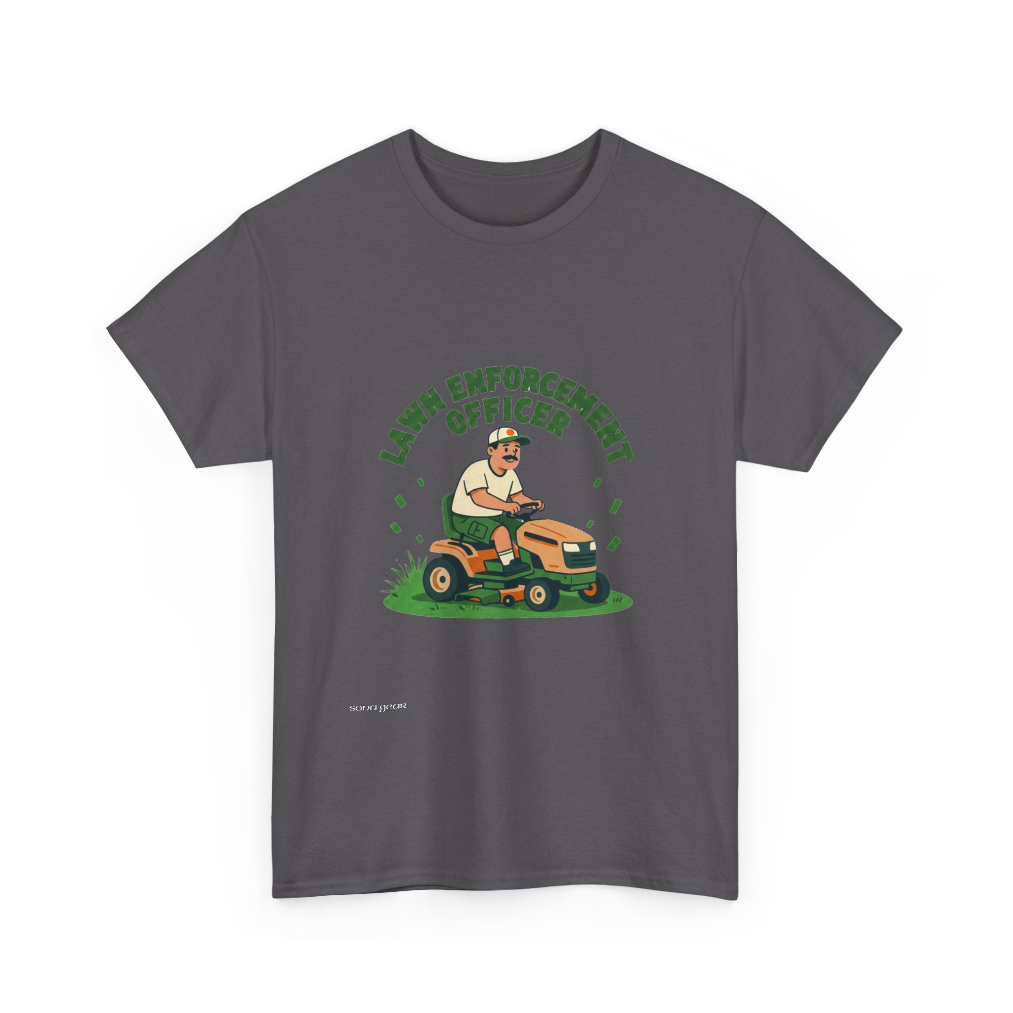 Lawn Enforcement Mower T-Shirt | Lawn Care Humor, Gardener Tee