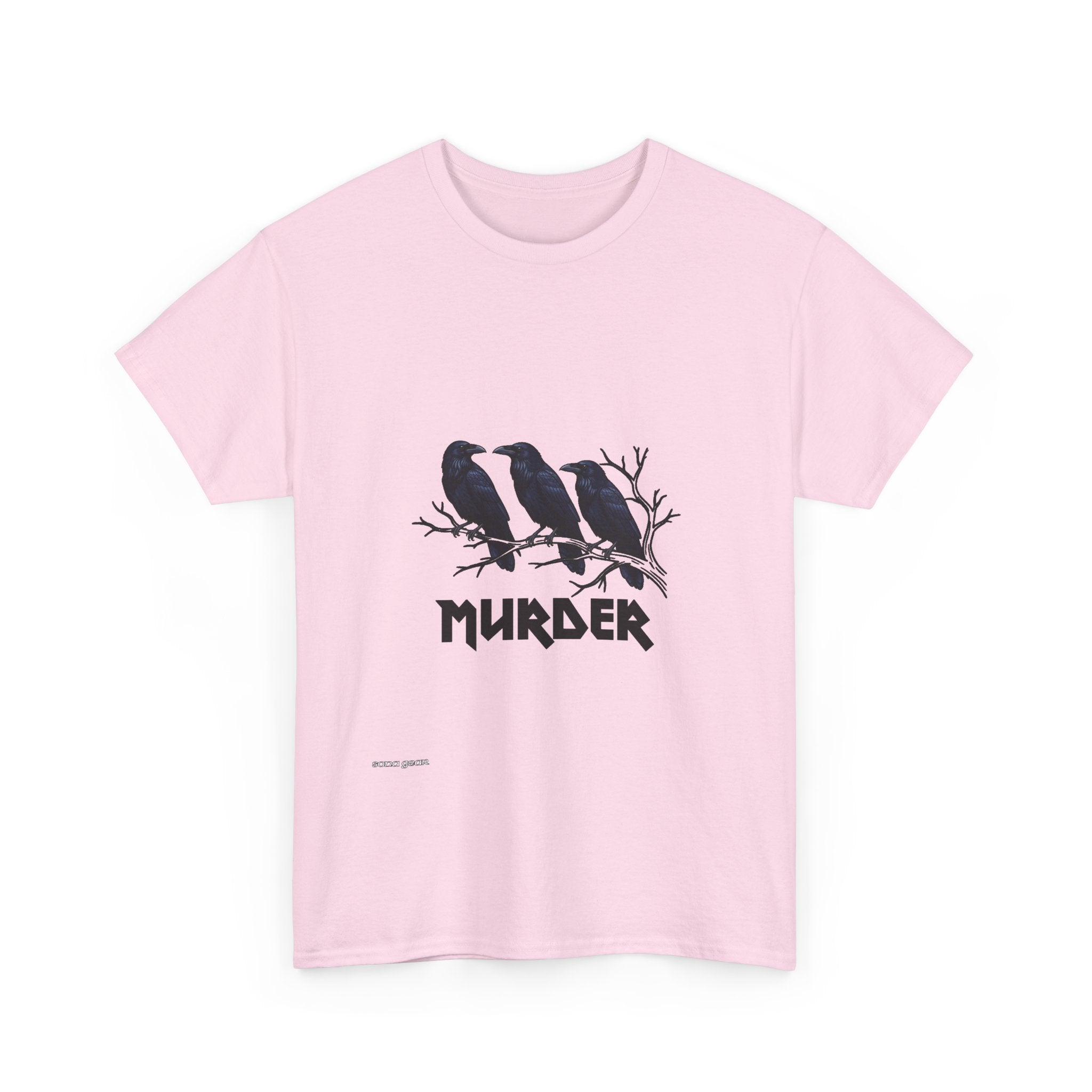 Murder of Crows T-Shirt — Gothic Raven Graphic Tee