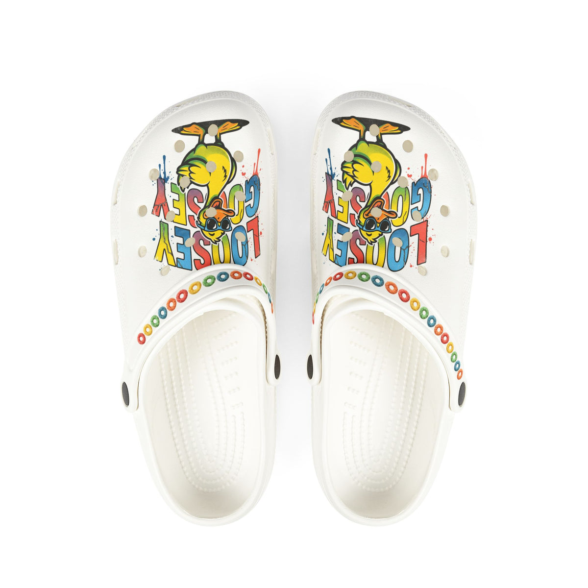 Cartoon Tweety EVA Foam Clogs — Colorful Graphic Slip-On Shoes