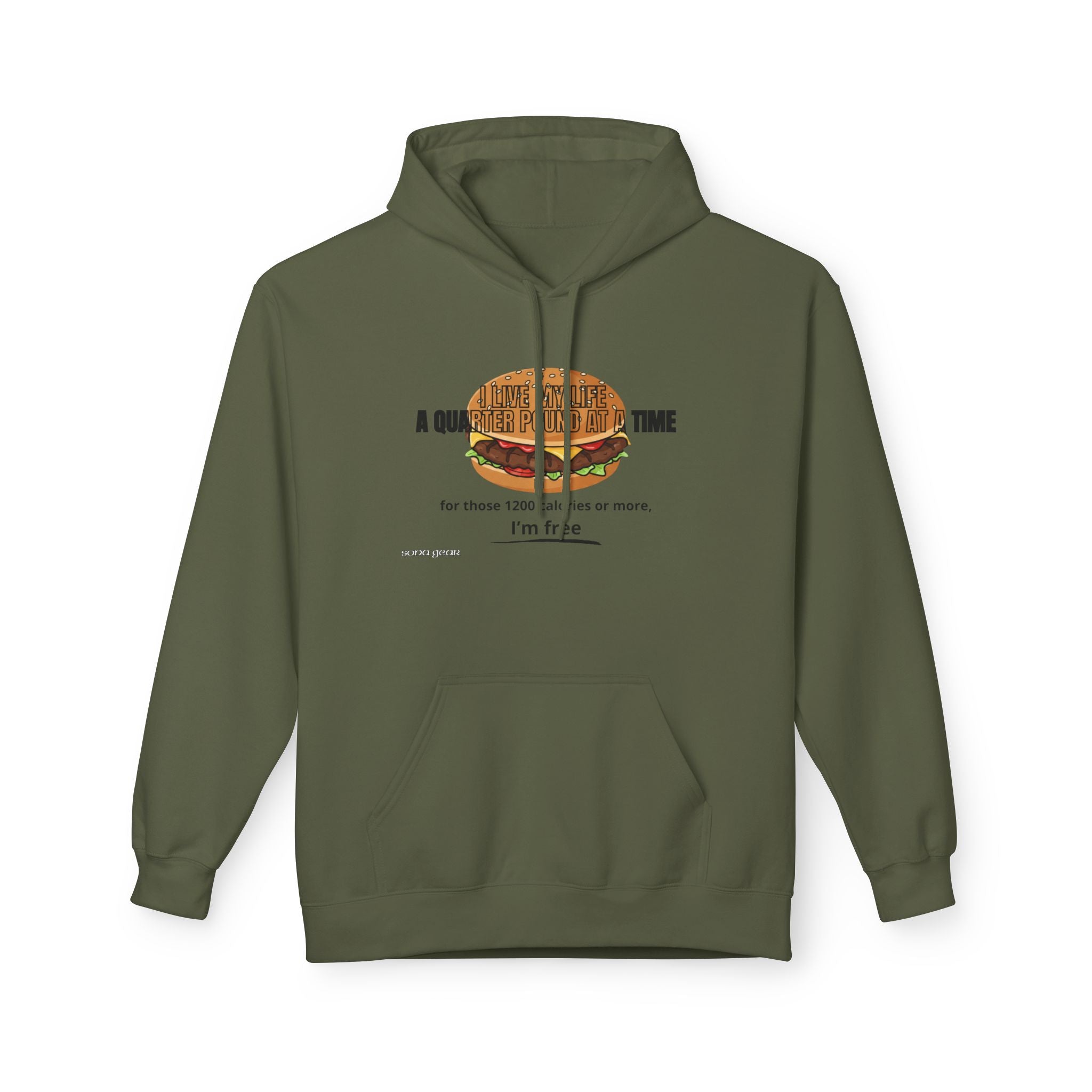 Quarter Pound Burger - Hoodie