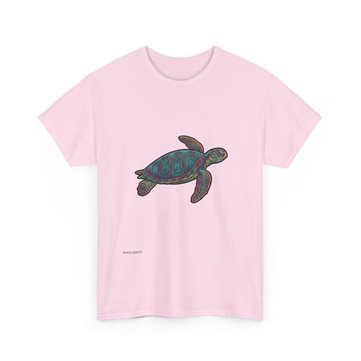 Sea Turtle Illustration Tee | Ocean Conservation, Nautical Graphic Shirt