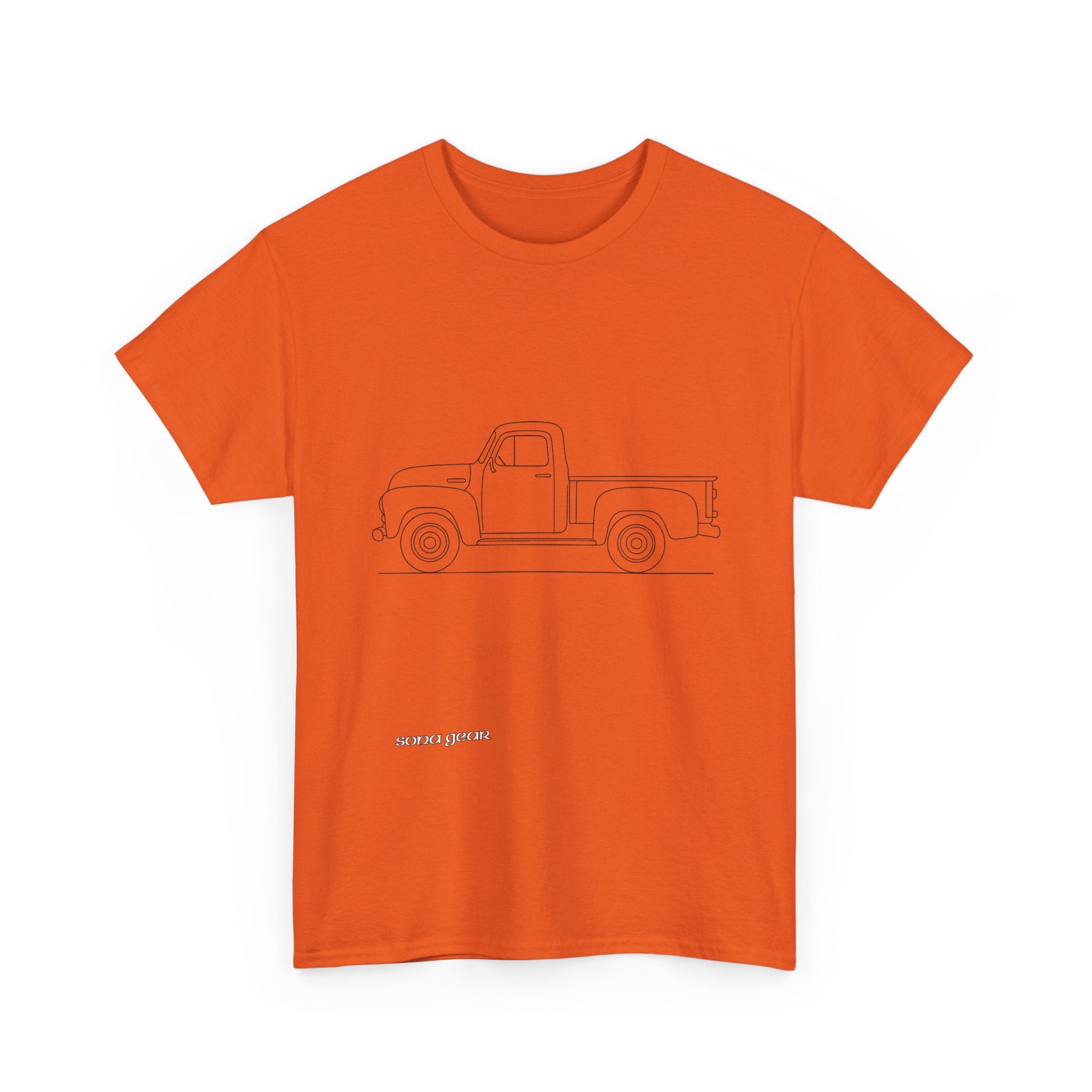 Vintage Truck Doodle - T-Shirt