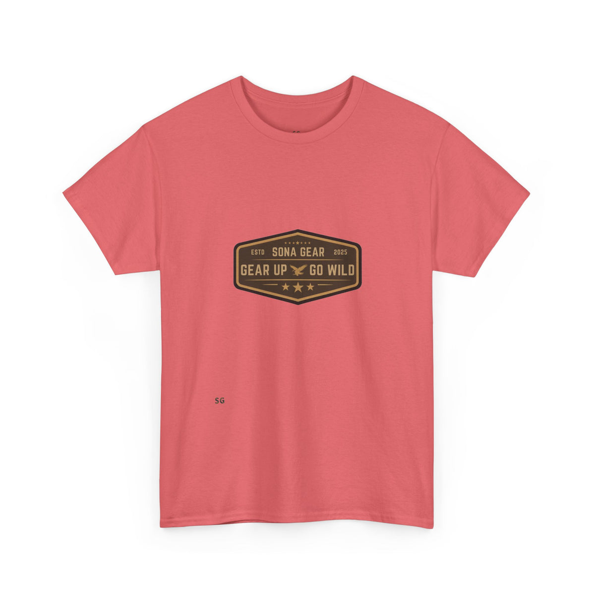 Gear Up Tee — 'Gear Up Go Wild' Outdoor Adventure Badge T-Shirt
