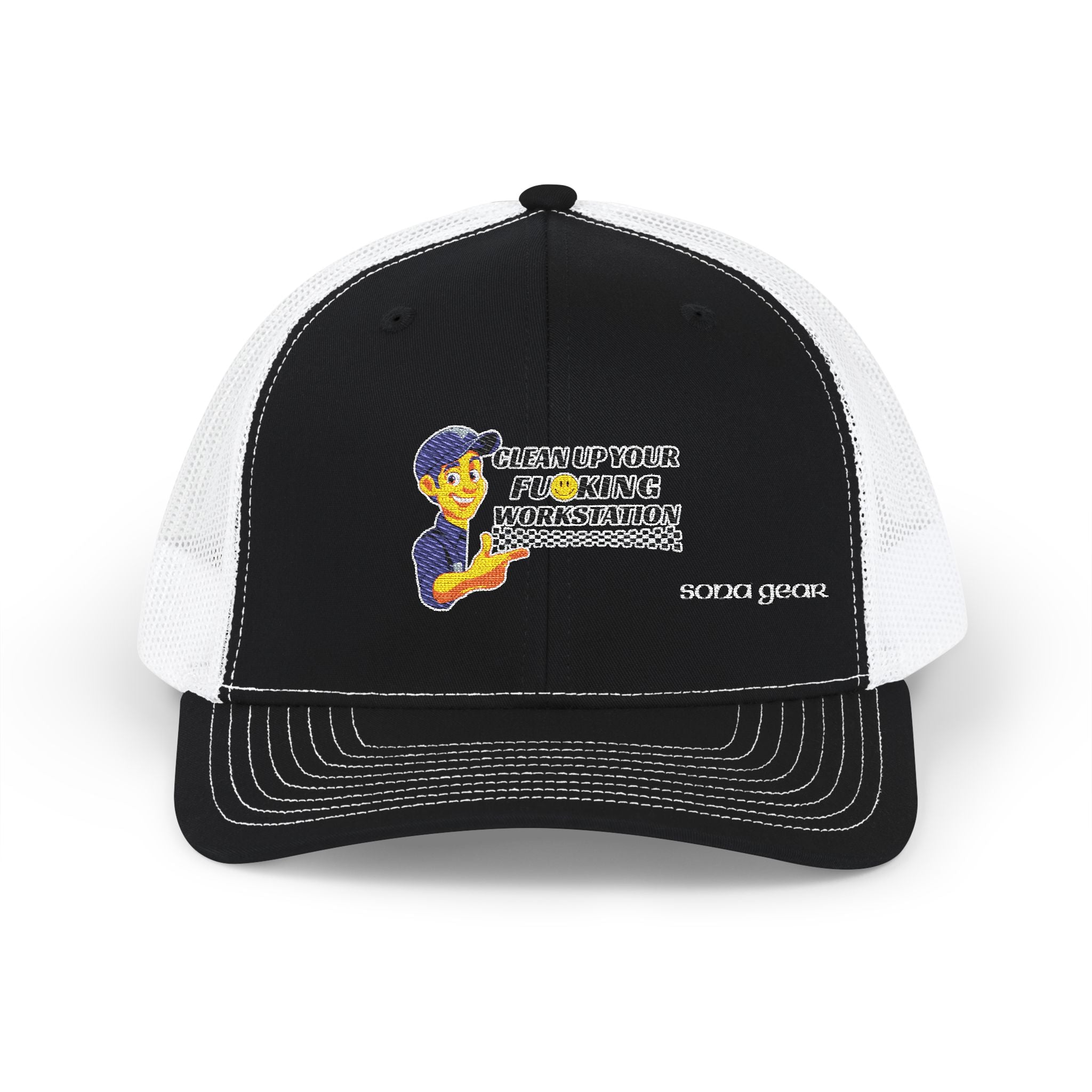 Clean up your Workstation - Snapback Trucker Cap