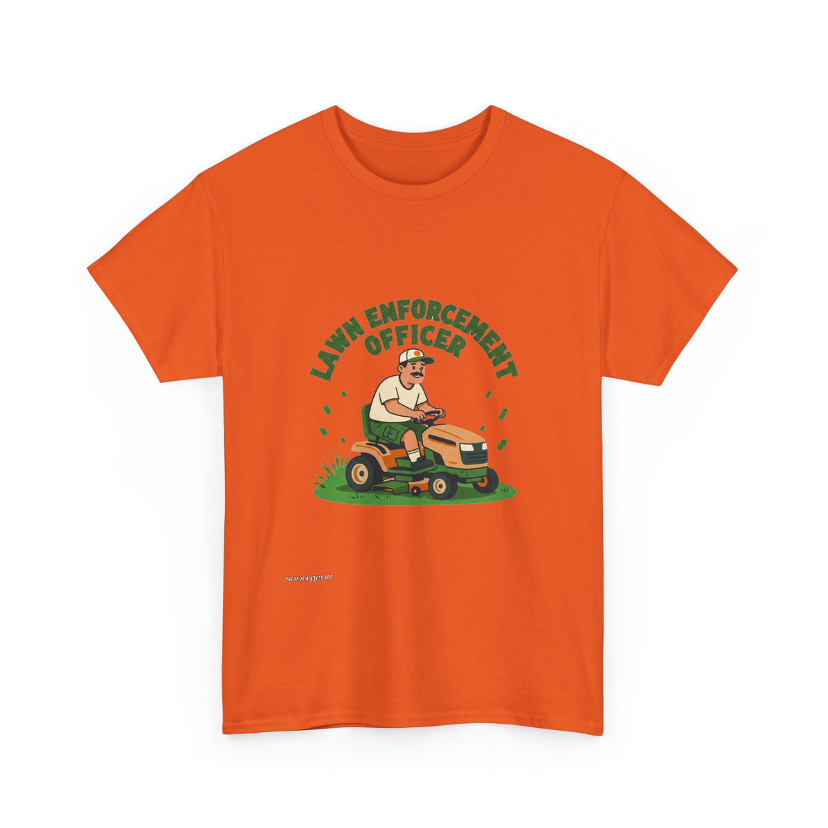 Lawn Enforcement Mower T-Shirt | Lawn Care Humor, Gardener Tee