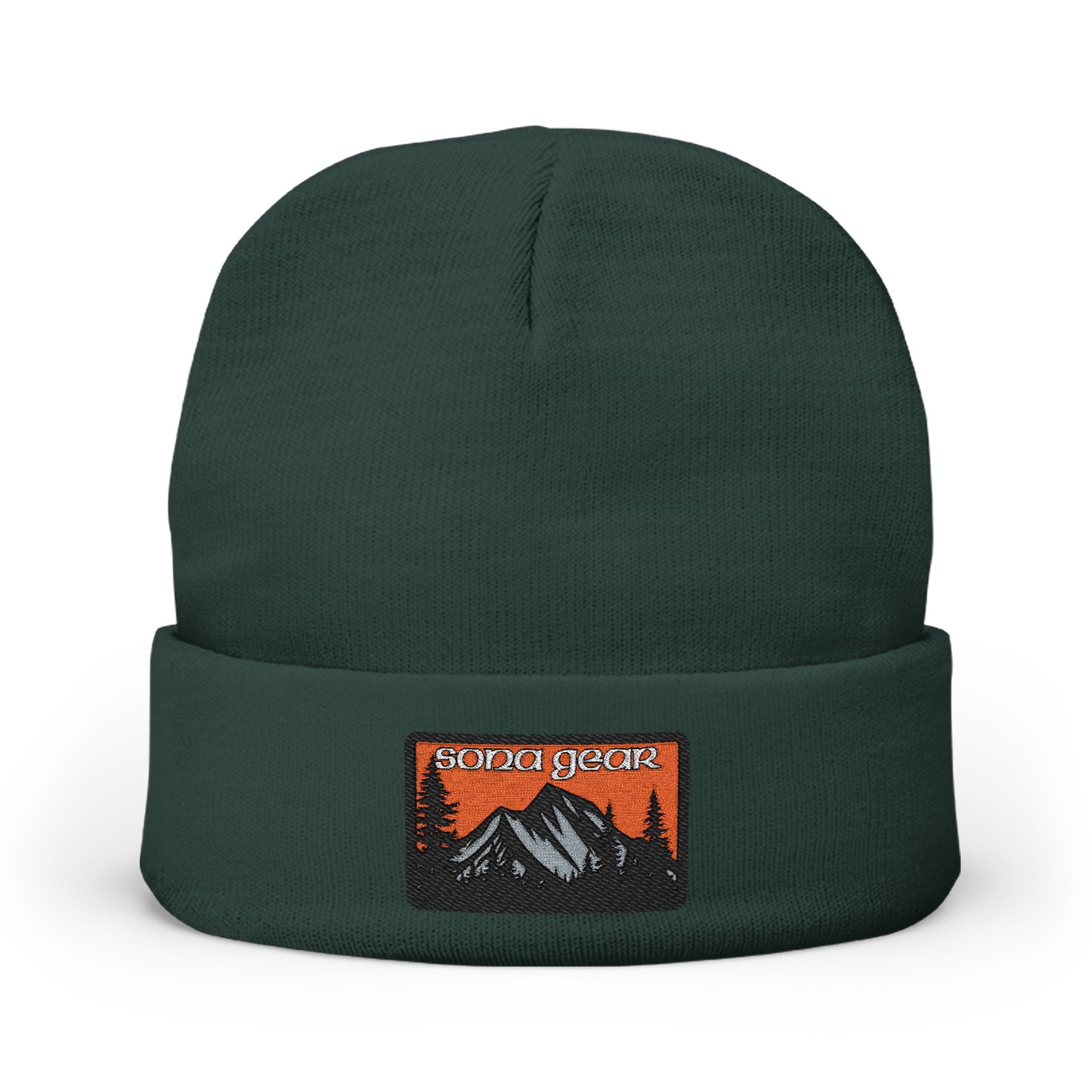 Nature - Knit Beanie (Embroidery)