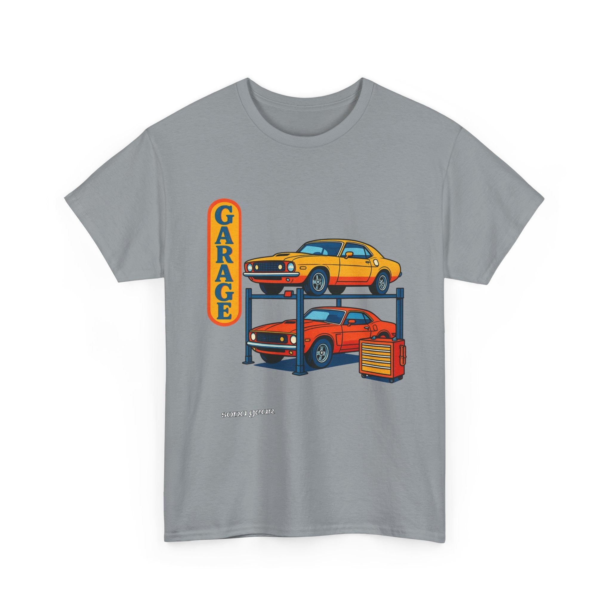 Muscle Car Garage - T-Shirt