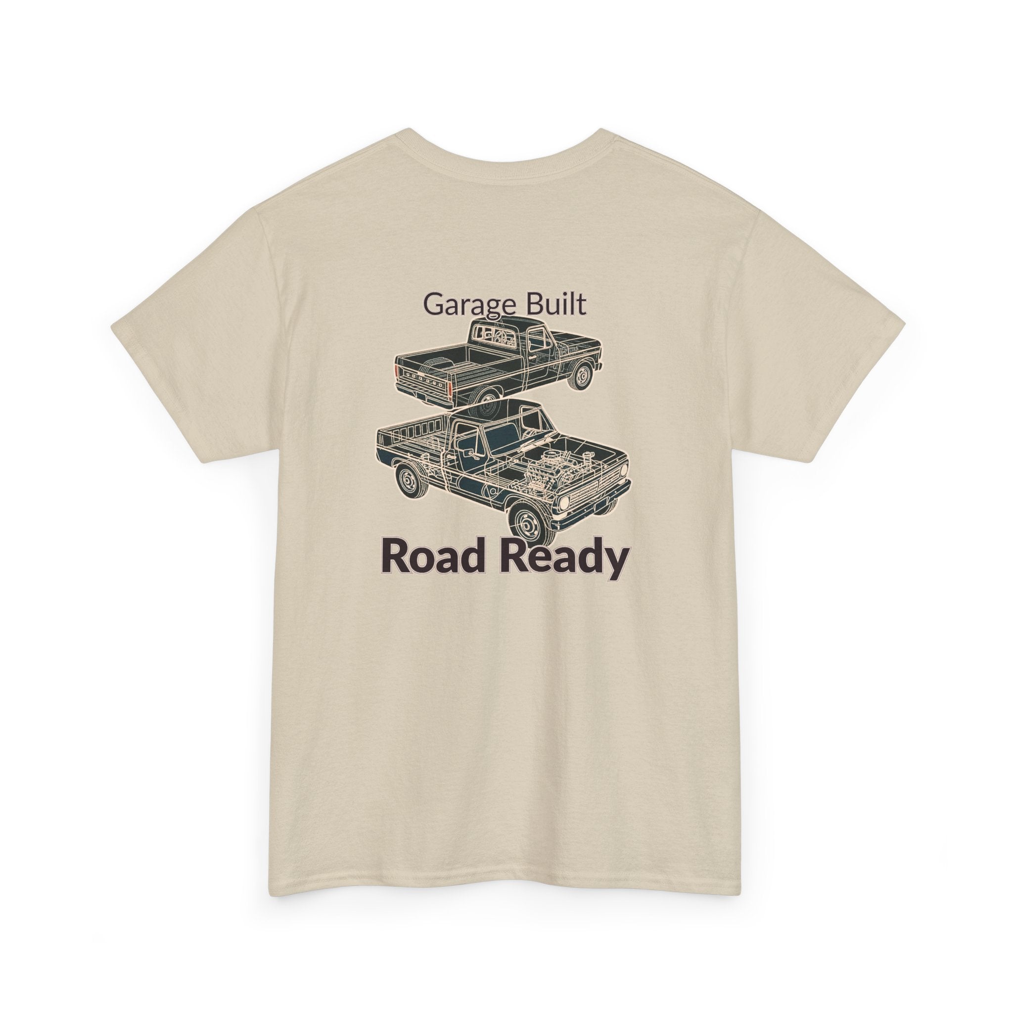 Truck Mechanical Outline 2 - T-Shirt