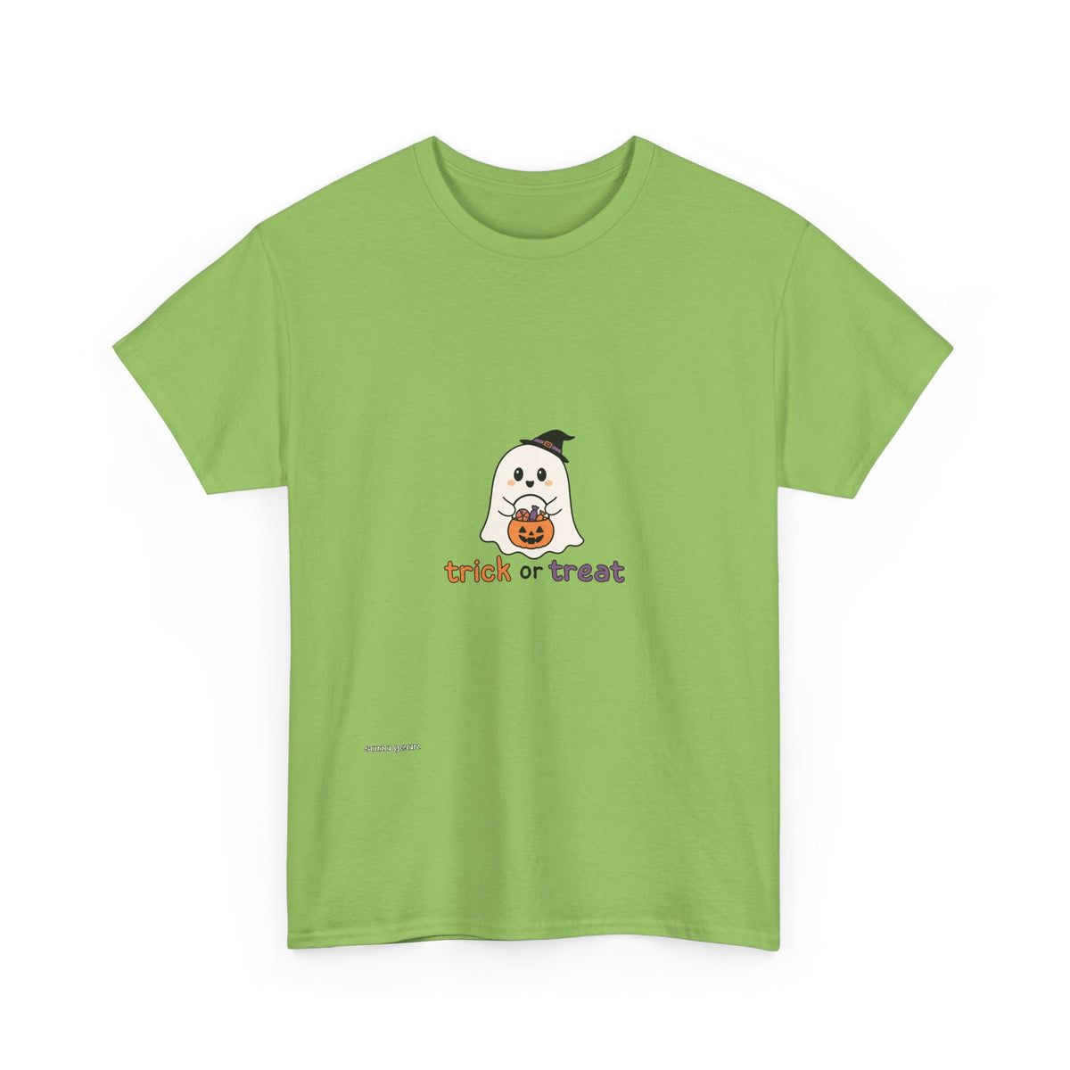 Halloween Ghost Tee — Cute 'Trick or Treat' Pumpkin Costume T-Shirt